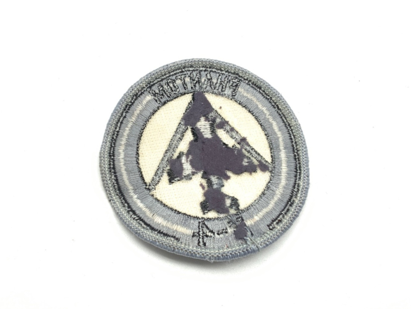 USAF Phantom E-4 patch original from the 70's gray white black