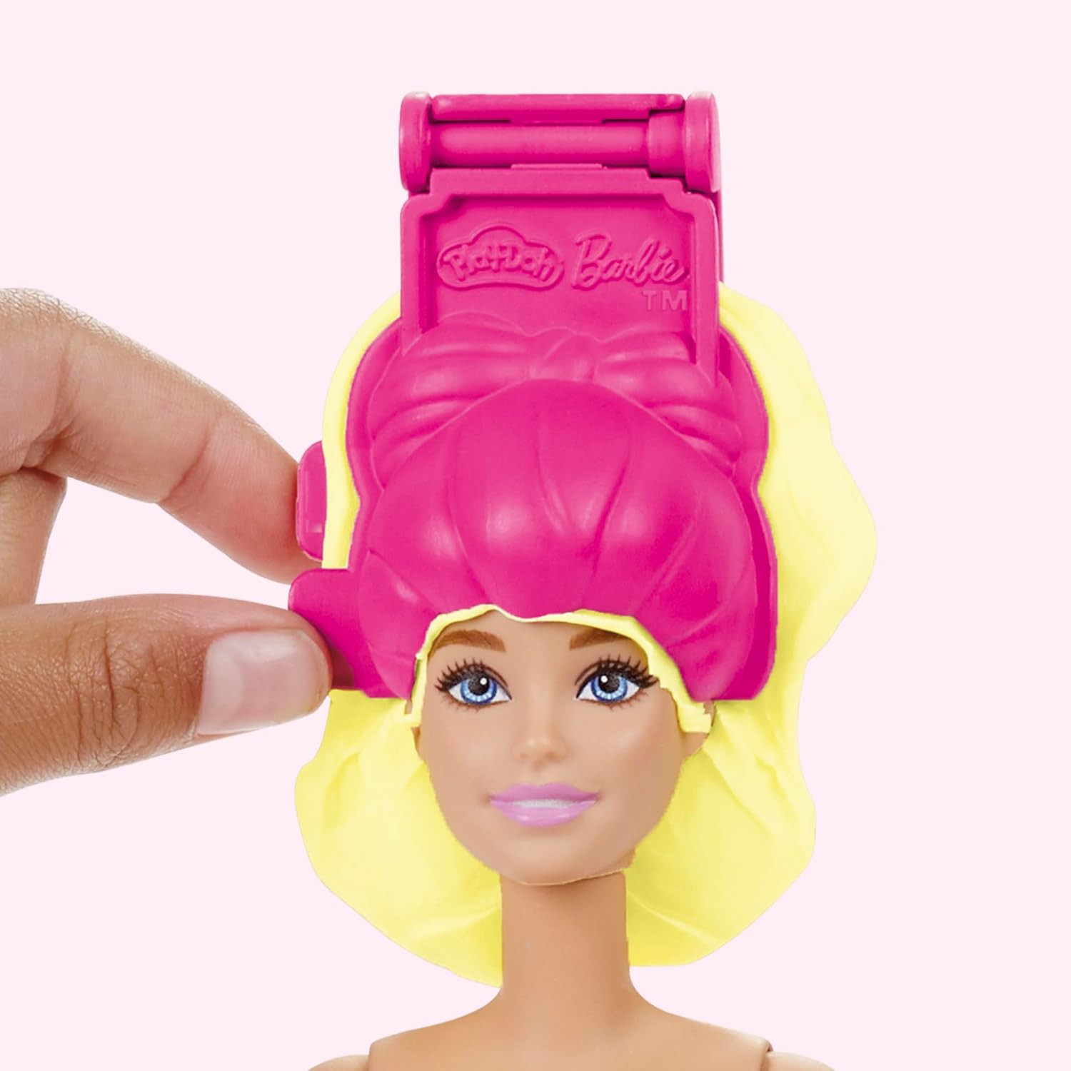 Barbie Ruffles and Bows Set, Make Doll Clothes with Modeling Compound & 9 Fas...