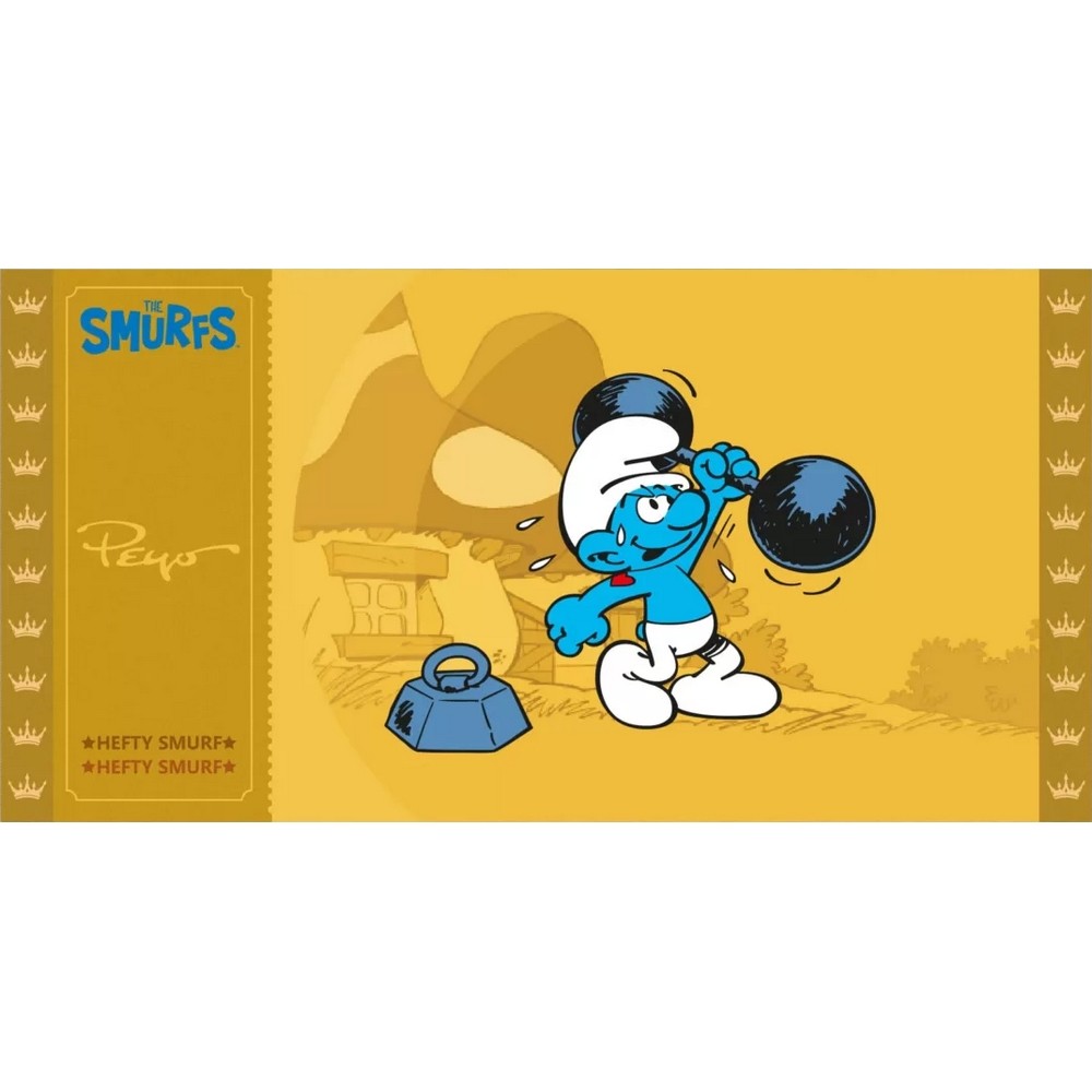 CK Golden Ticket The Smurfs Collectible Ticket (Heavy Smurf)
