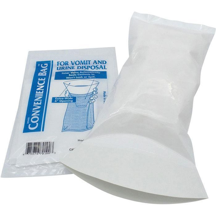 NEW GKR Industries Convenience Bag – Sanitary In-Flight Relief with Wide Openi