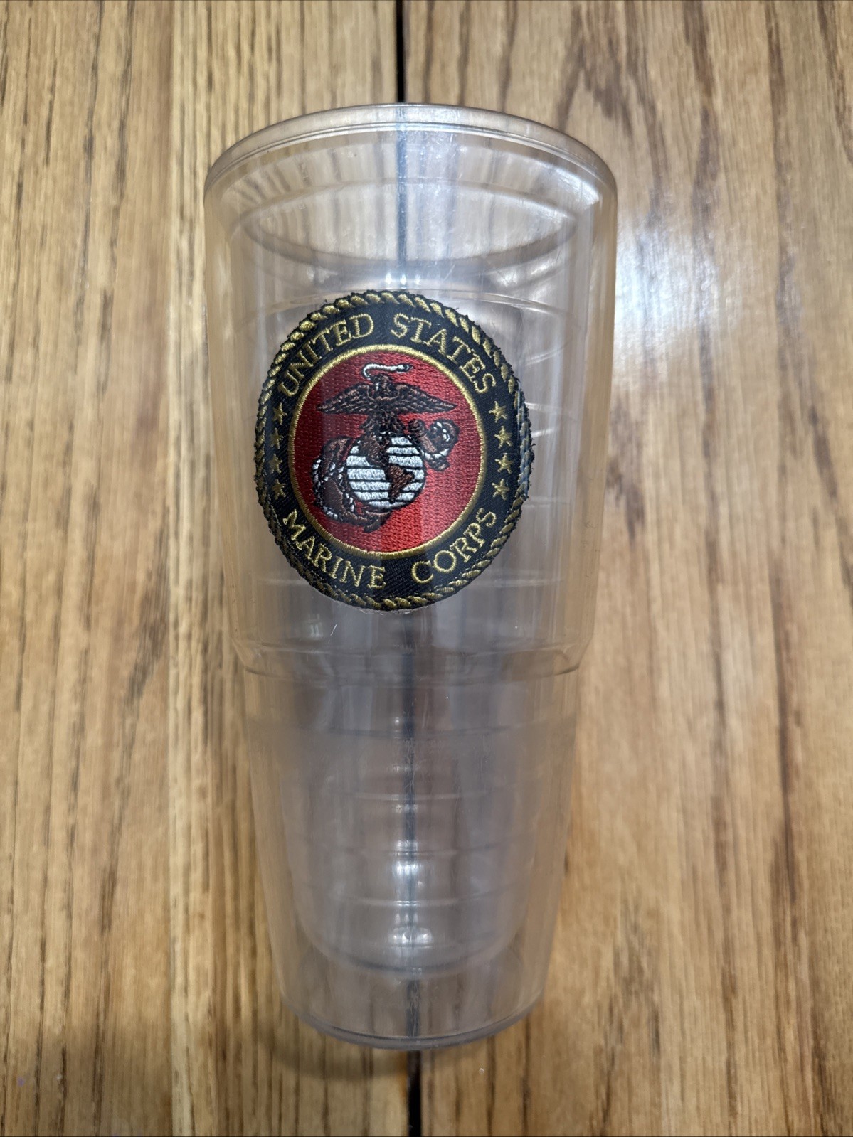 USMC TERVIS Insulated Tumbler 24oz - US Marine Corps Logo Patch Made in USA