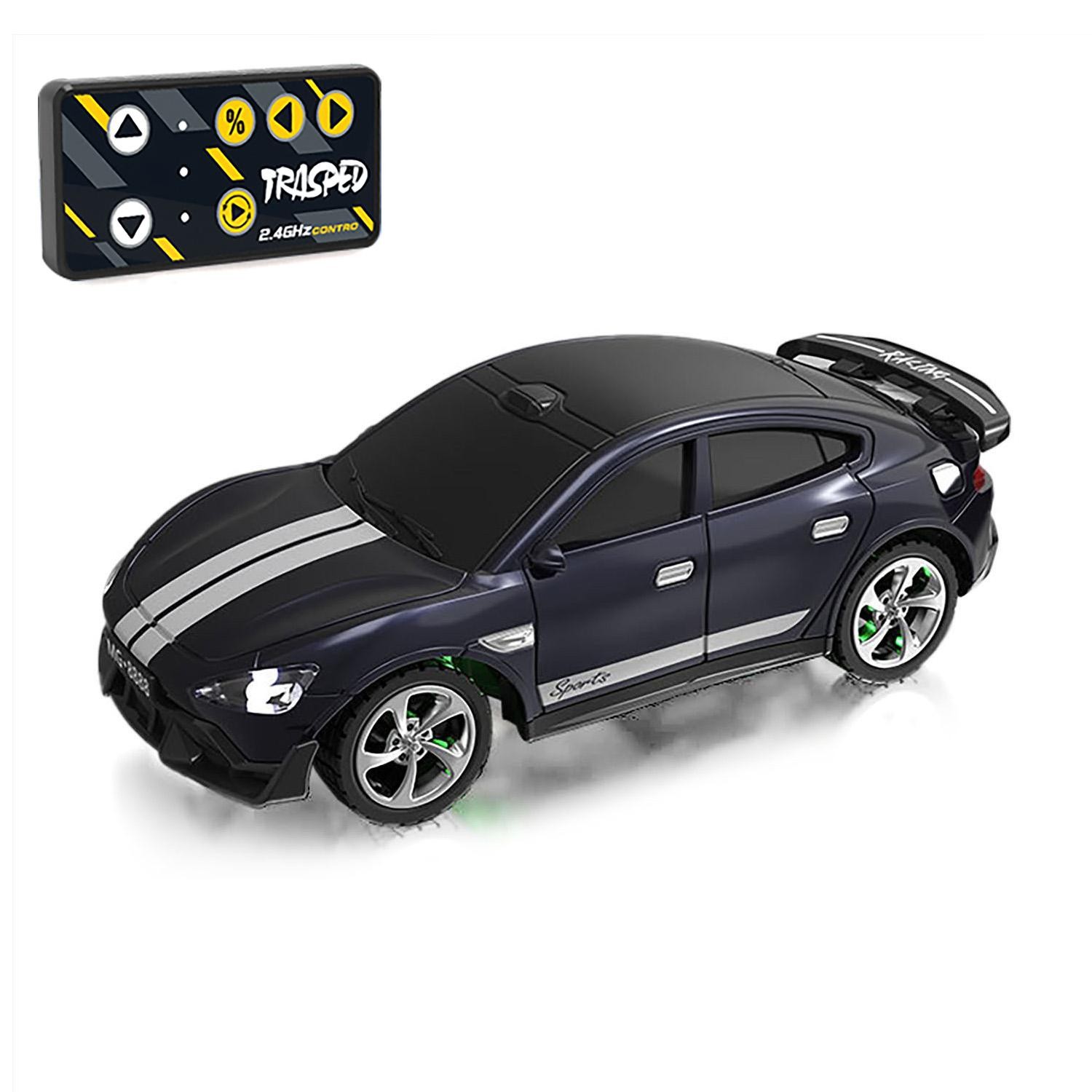 Half Metal 1/64 Electric Remote Control Drifting Car Ready to Run 3Speed Vehicle