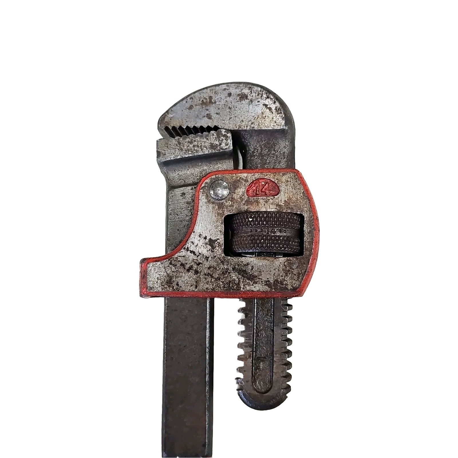 Vintage No 14 Adjustable Monkey Pipe Wrench Made in USA