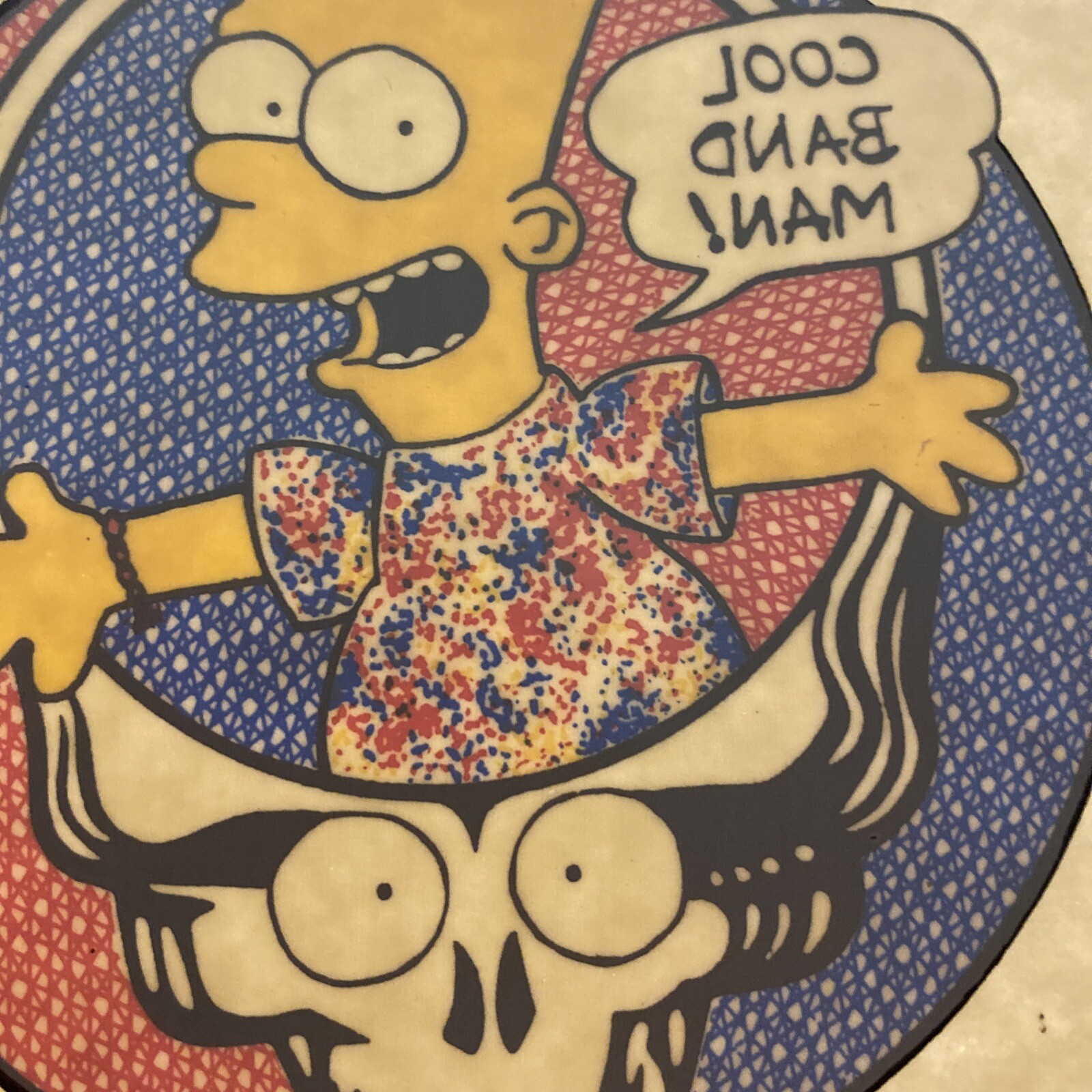 grateful dead bart simpson decal