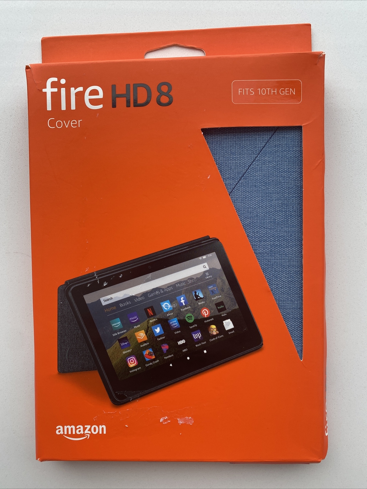 Cover for Amazon Fire HD 8 10th Generation Tablet 2020 - Twilight Blue