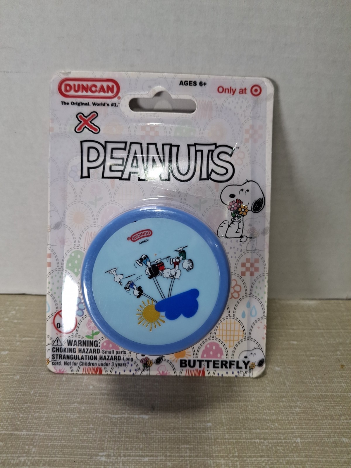 Duncan Yo-Yo Butterfly - Peanuts Blue - Limited Edition - NEW SEALED