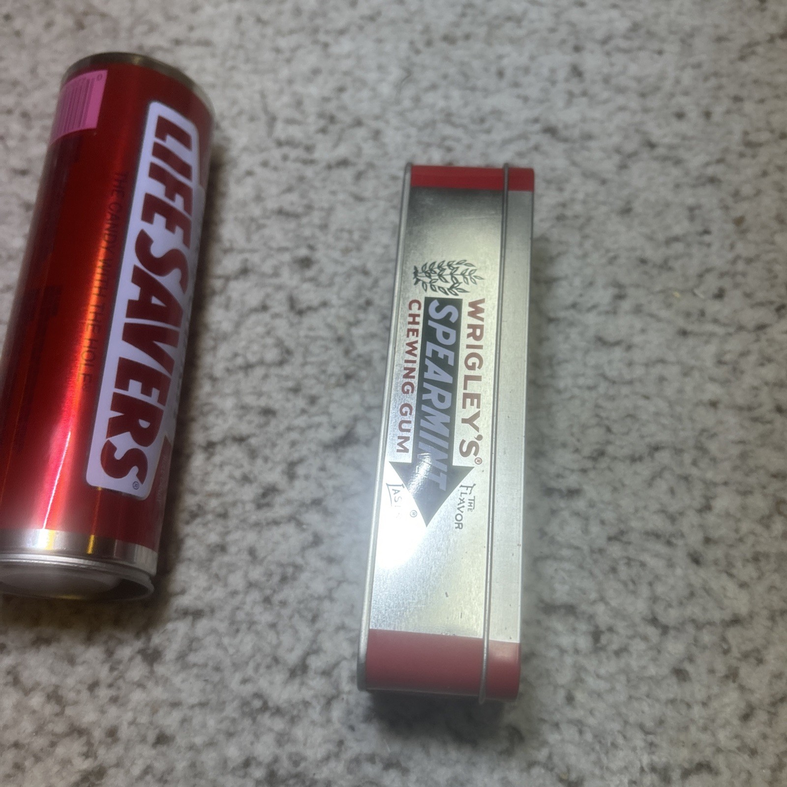 Wrigleys Spearmint Gum And Life Saver Tins Excellent Shape