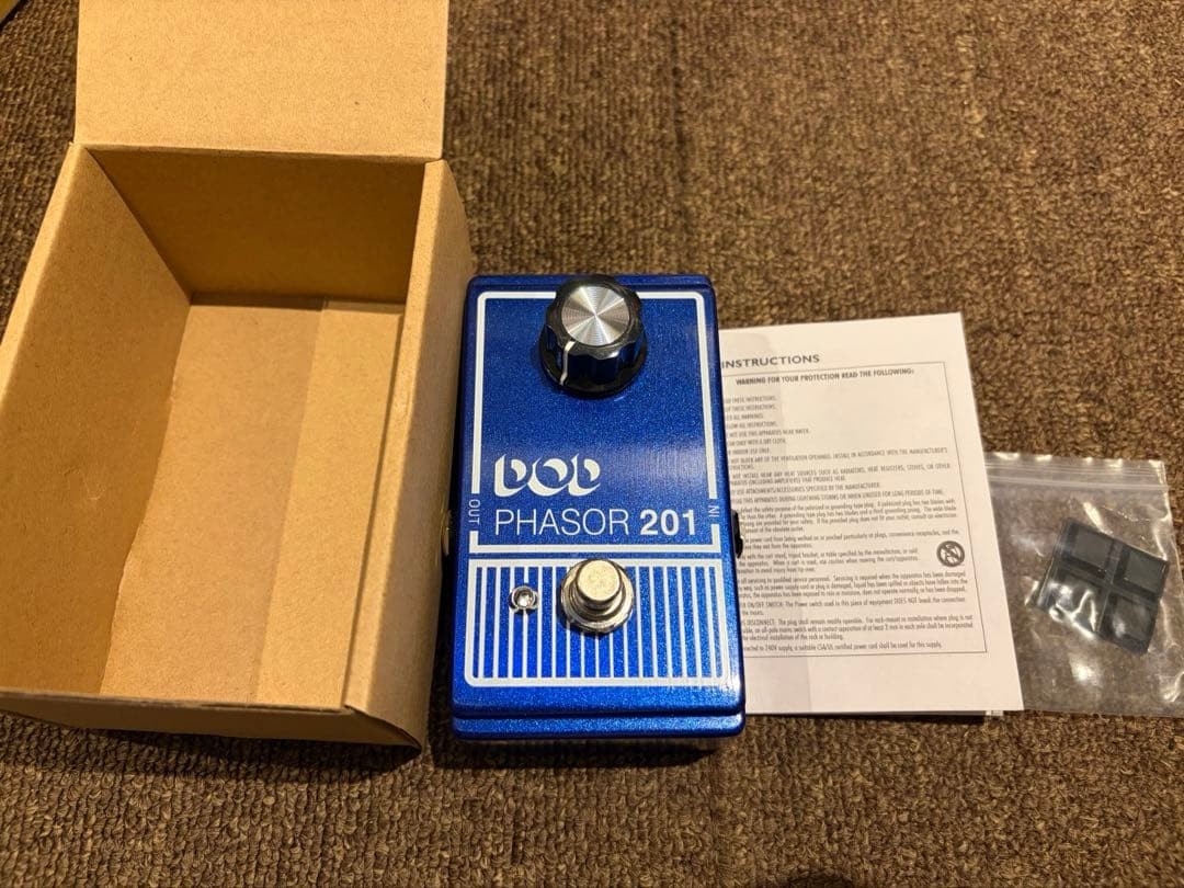 DOD Guitar Effects Pedal PHASOR 201