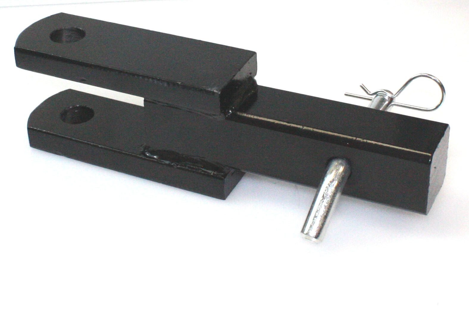TOWING CLEVIS HITCH 2" Solid Shank Trailer Mounting fit 2" Receiver w/ Hitch Pin