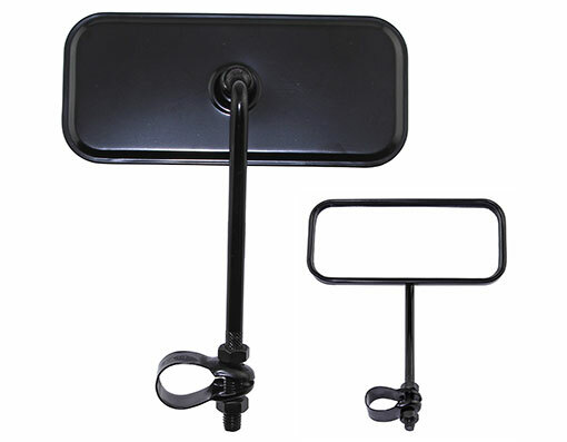 ONE Bike Rectangle Mirror All Black. Bike parts,Bicycle parts.