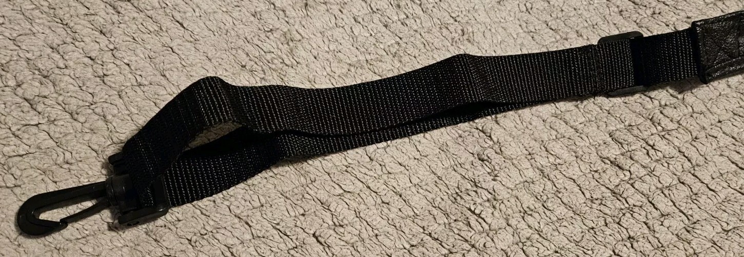 Adjustable Bag Strap Black