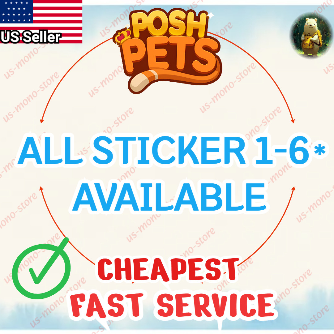 Mogo All Stickers  1🌟- 6🌟 (All Available) NEW SEASON 🔥 CHEAPES 🚀24/7