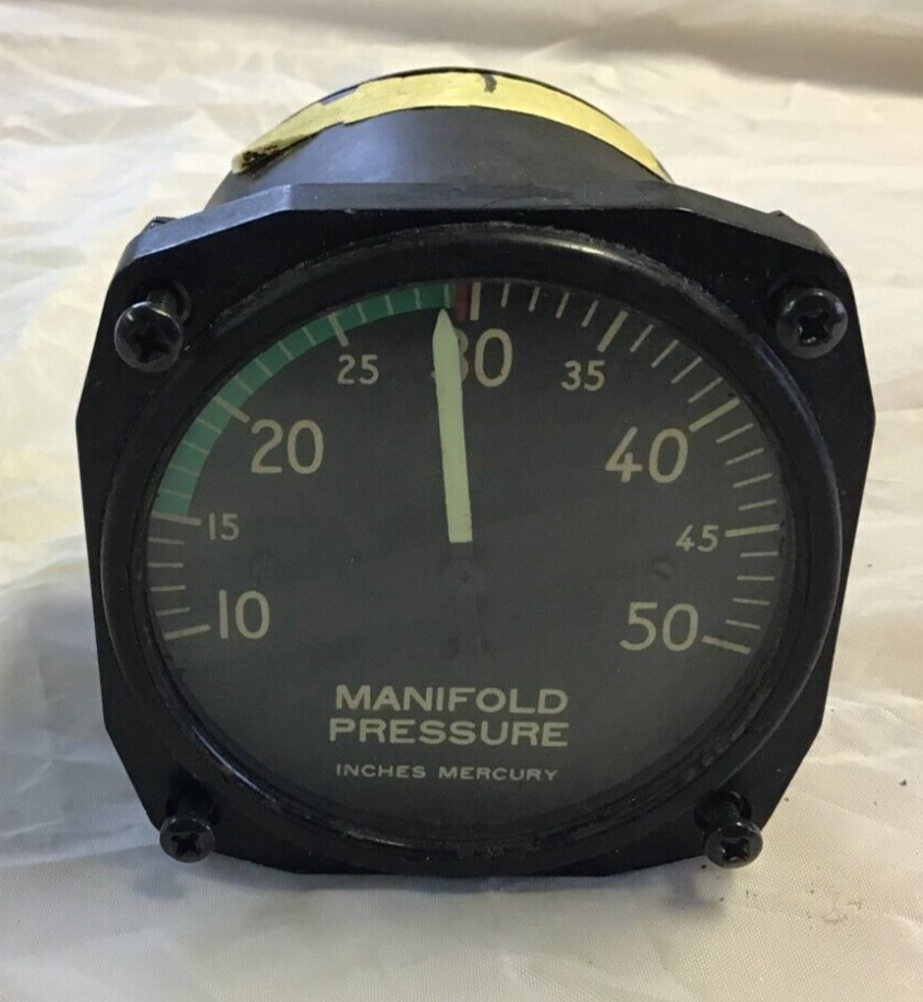 6748-180 (ALT: AN-5770-1) Manning Manifold Pressure Indicator