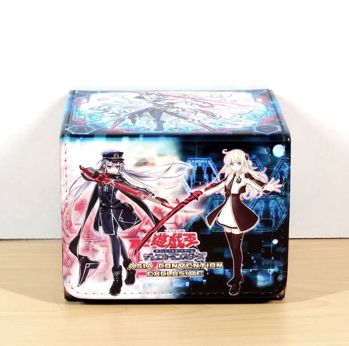 Sky Striker Card Deck Box - PU Leather - TCG/CCG Storage Box -