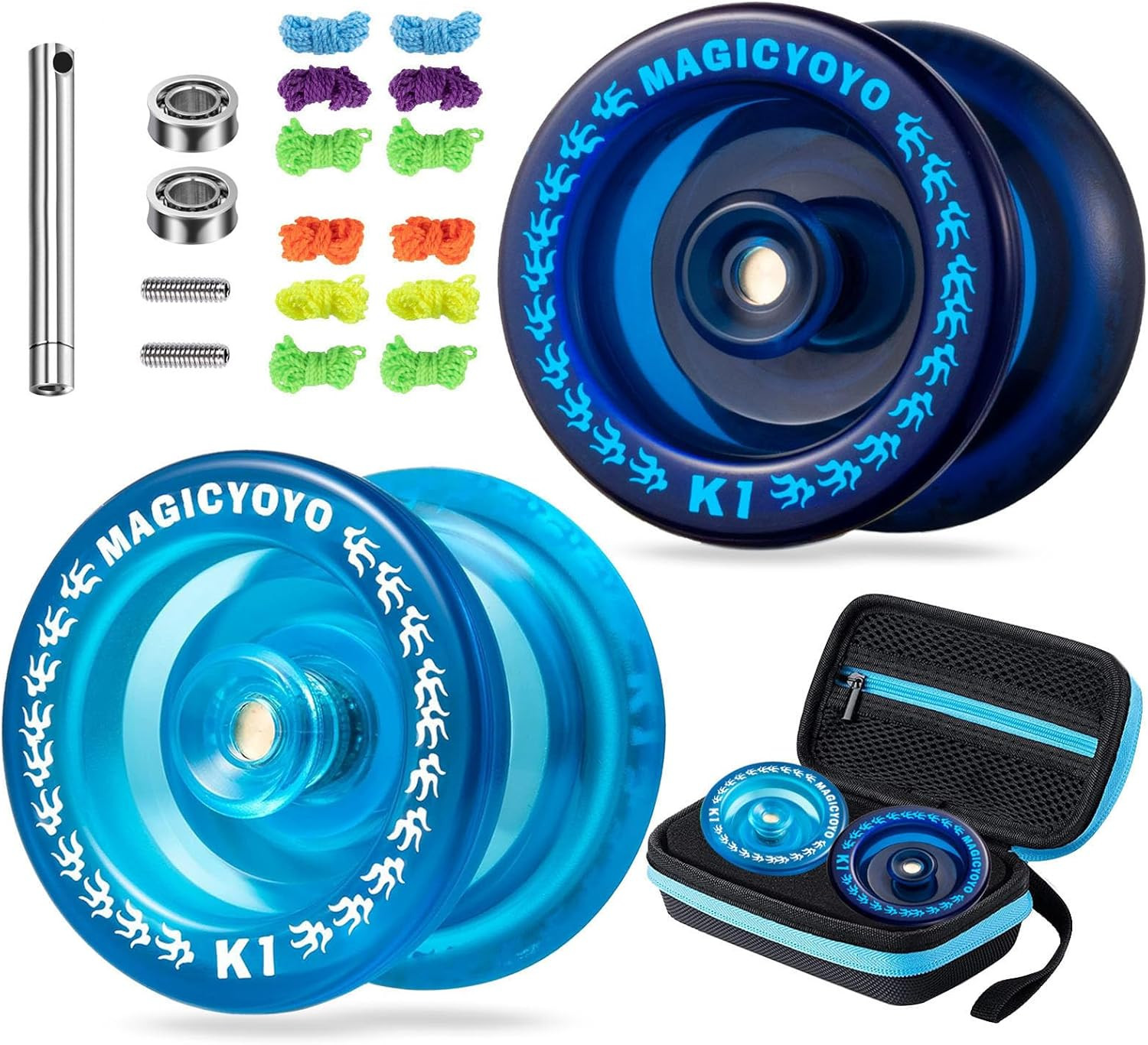 Pack of 2 Yoyos for Kids, K1  Responsive Yoyos with 2 Yoyo