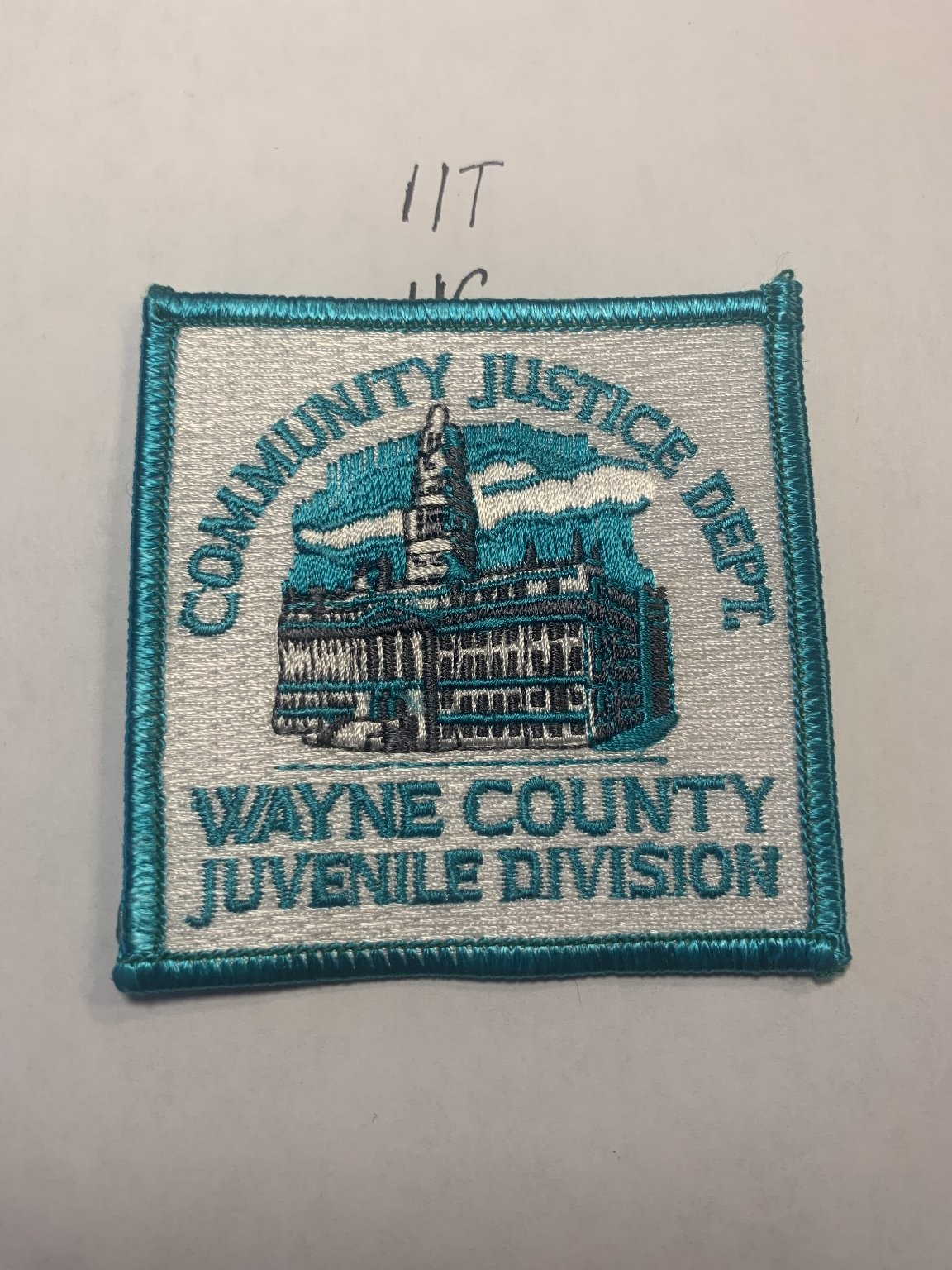 Wayne County Juvenile Division Community Justice Dept Embroidered Patch U.S.