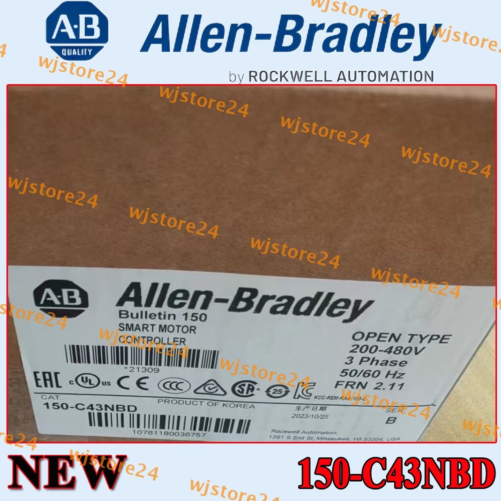 AB NEW 150-C43NBD AB SMC-3 Smart Motor Controller 150C43NBD Free Shipping