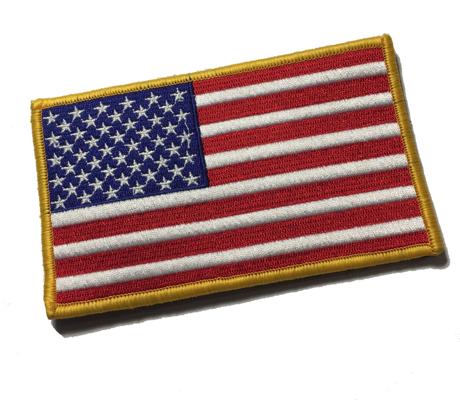 Large 5x3" Full Color US Made Military Uniform Tactical USA Flag Patch