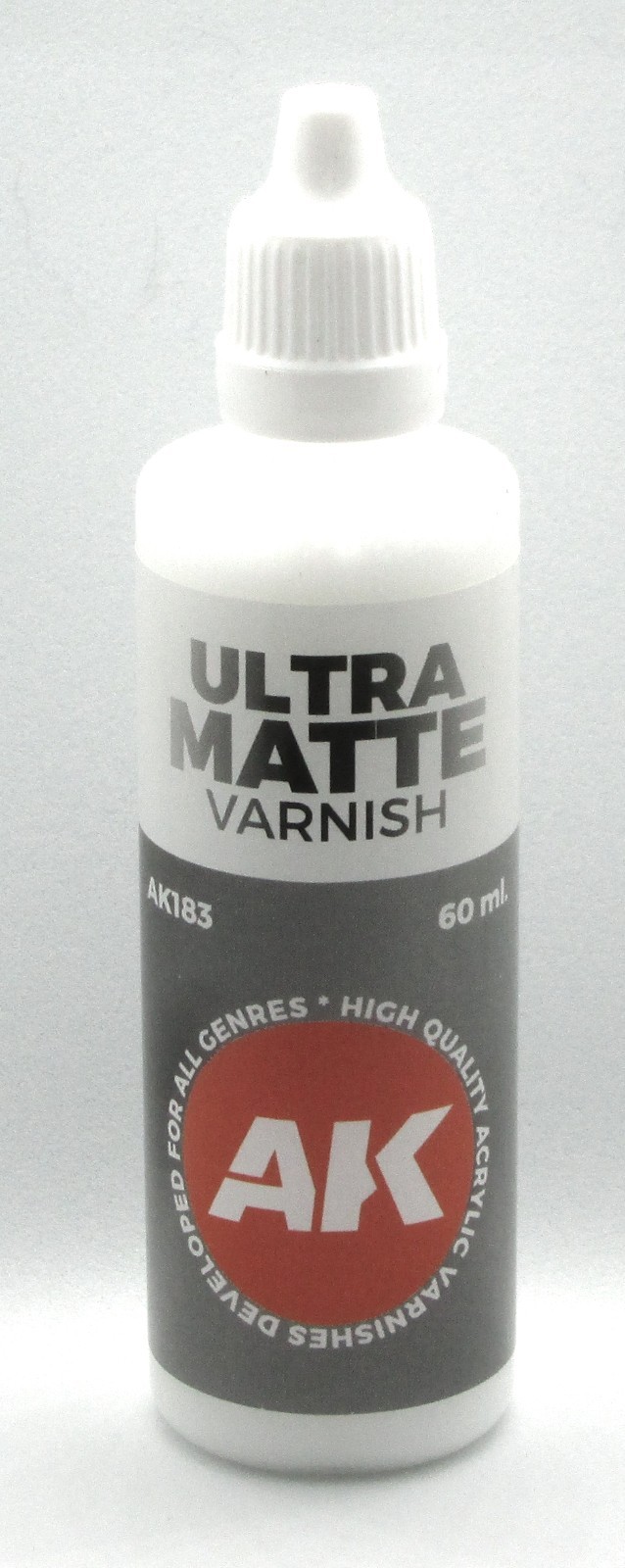 AK Interactive AK183 Ultra Matte Varnish [60ml] Miniature Paint Finish