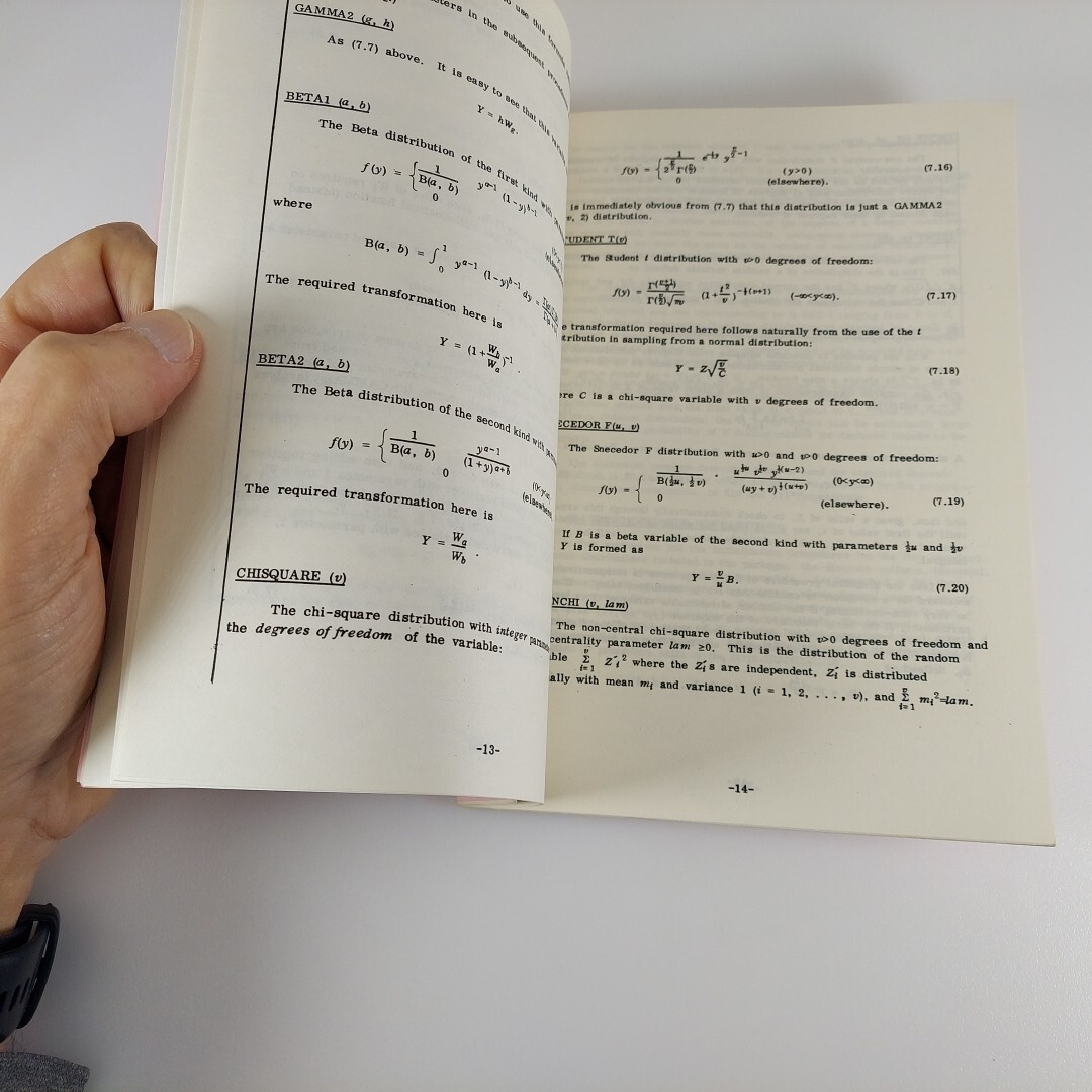 Computer Applications In The Natural & Social Sciences No 14 Random Number Pkg