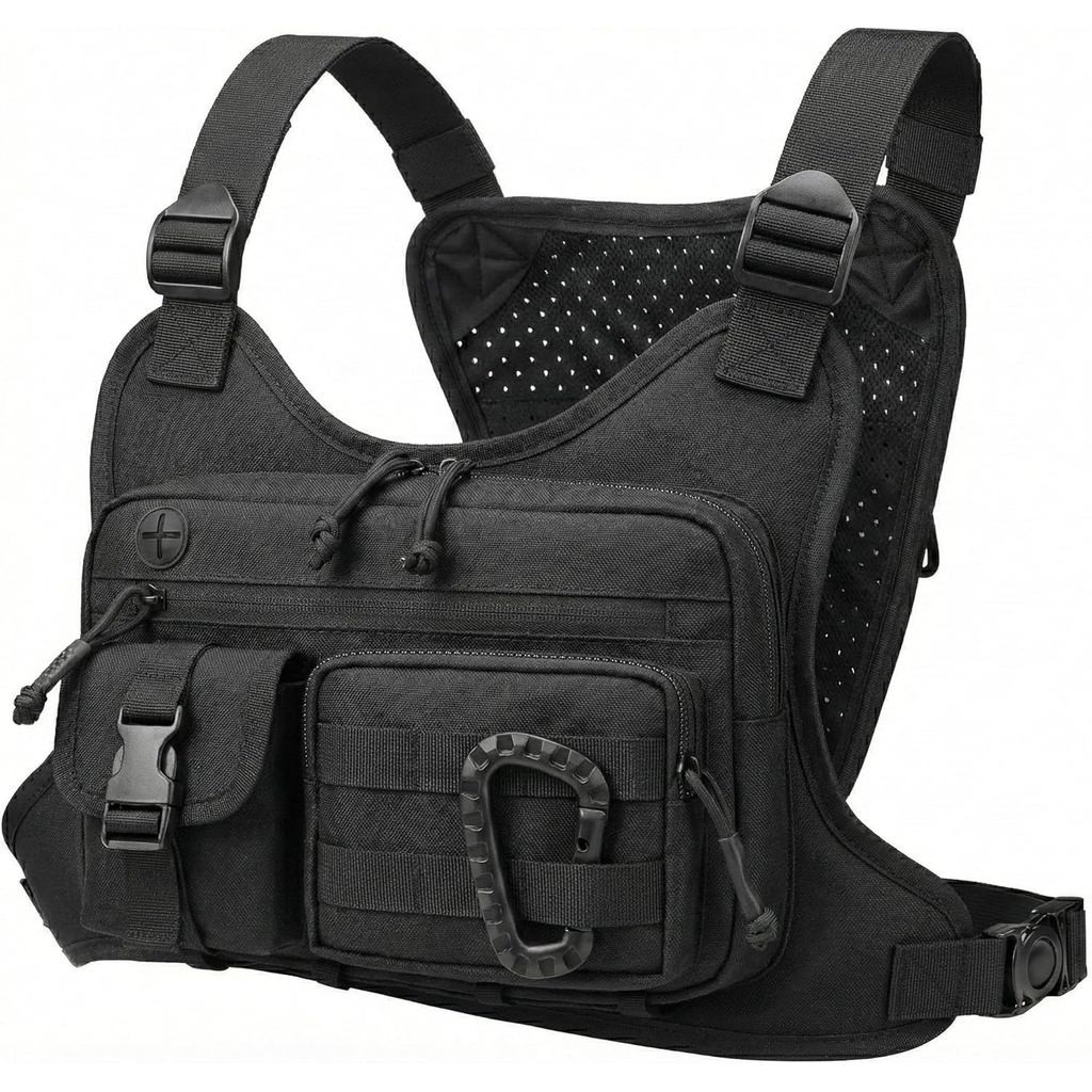 Tactical Chest Bag for Men EDC Storage Molle Outdoor Sports