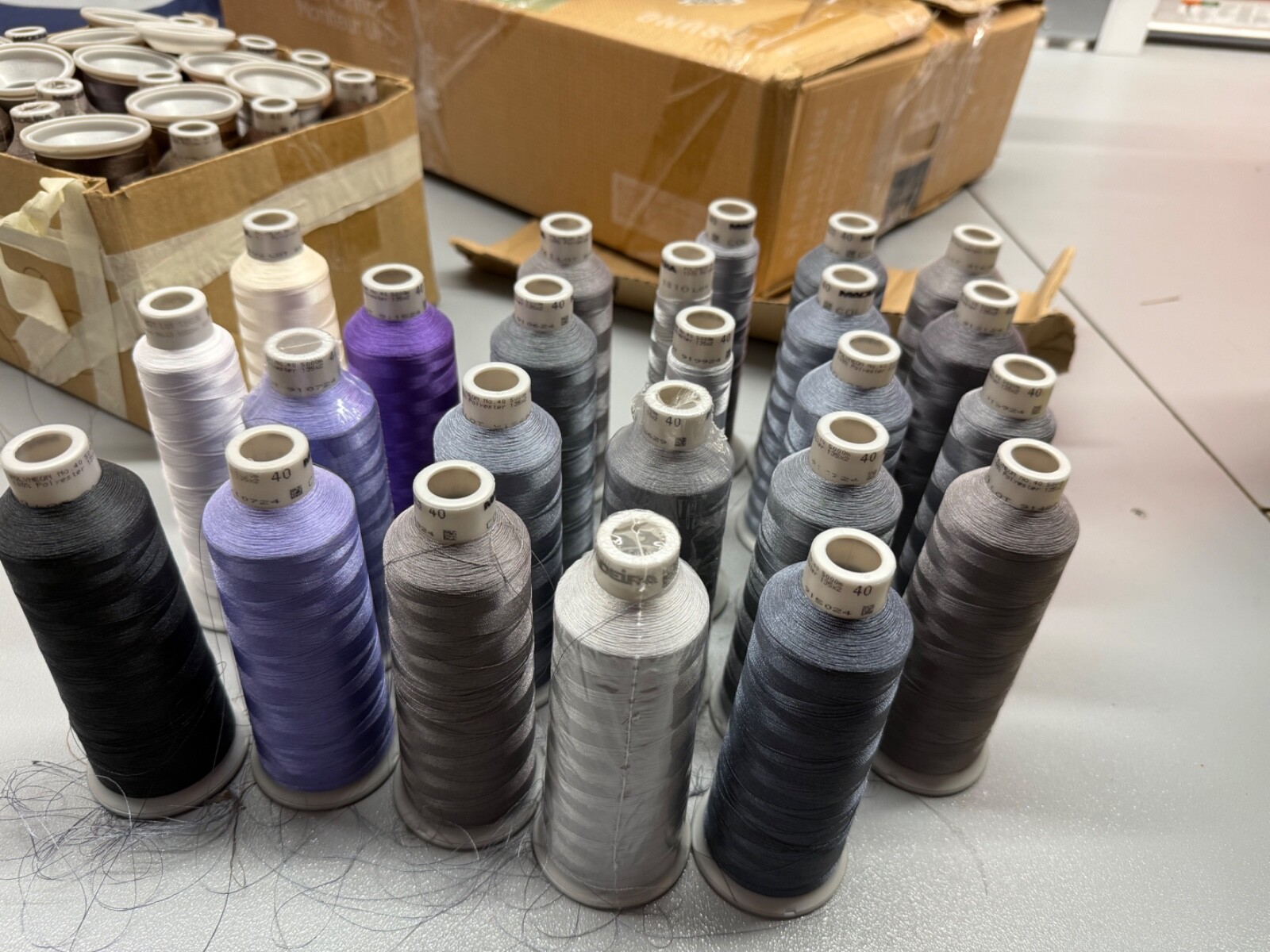 madeira embroidery thread lot