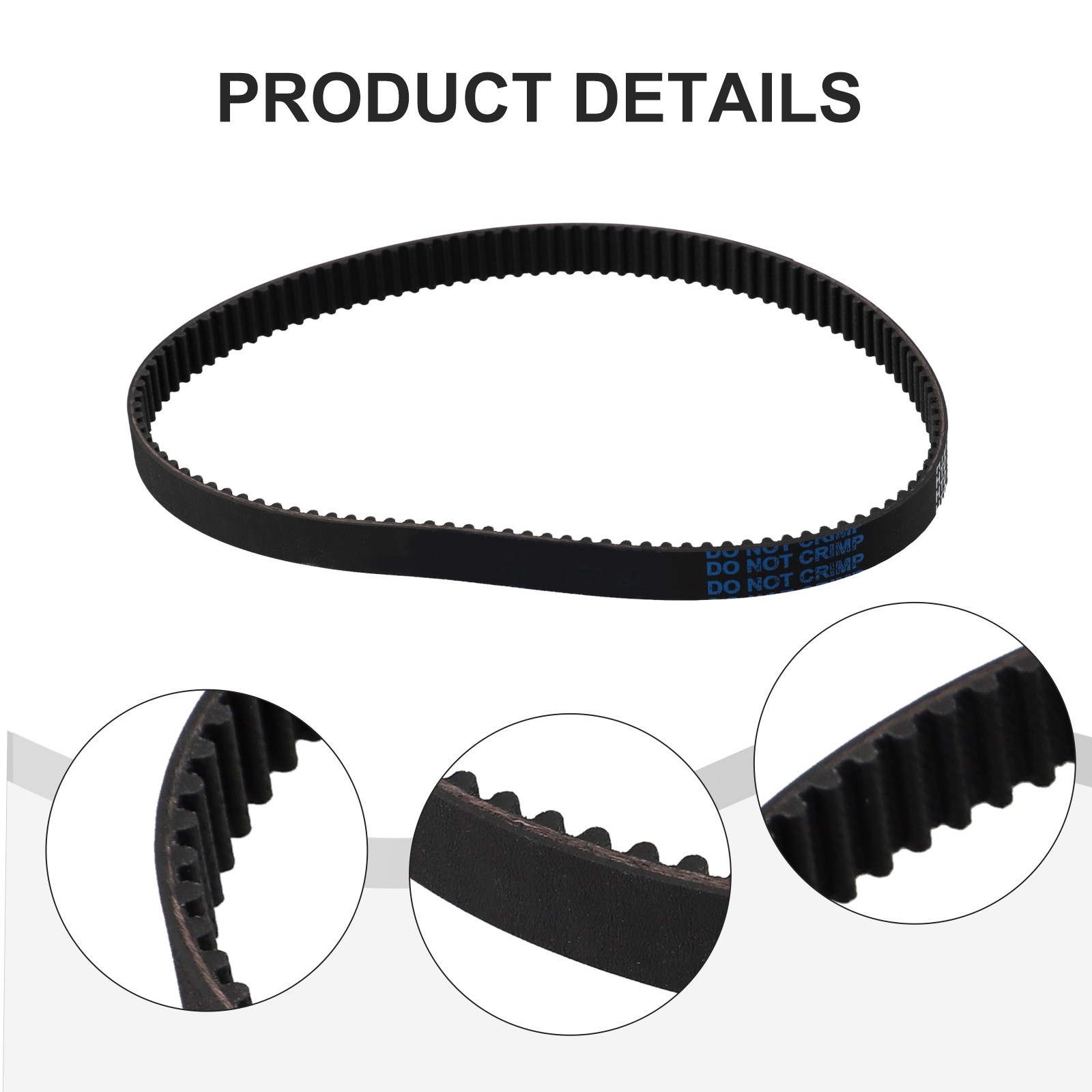 Electric Scooter Replacement Drive Belt For HTD 575 5M 15 for 49cc Engine
