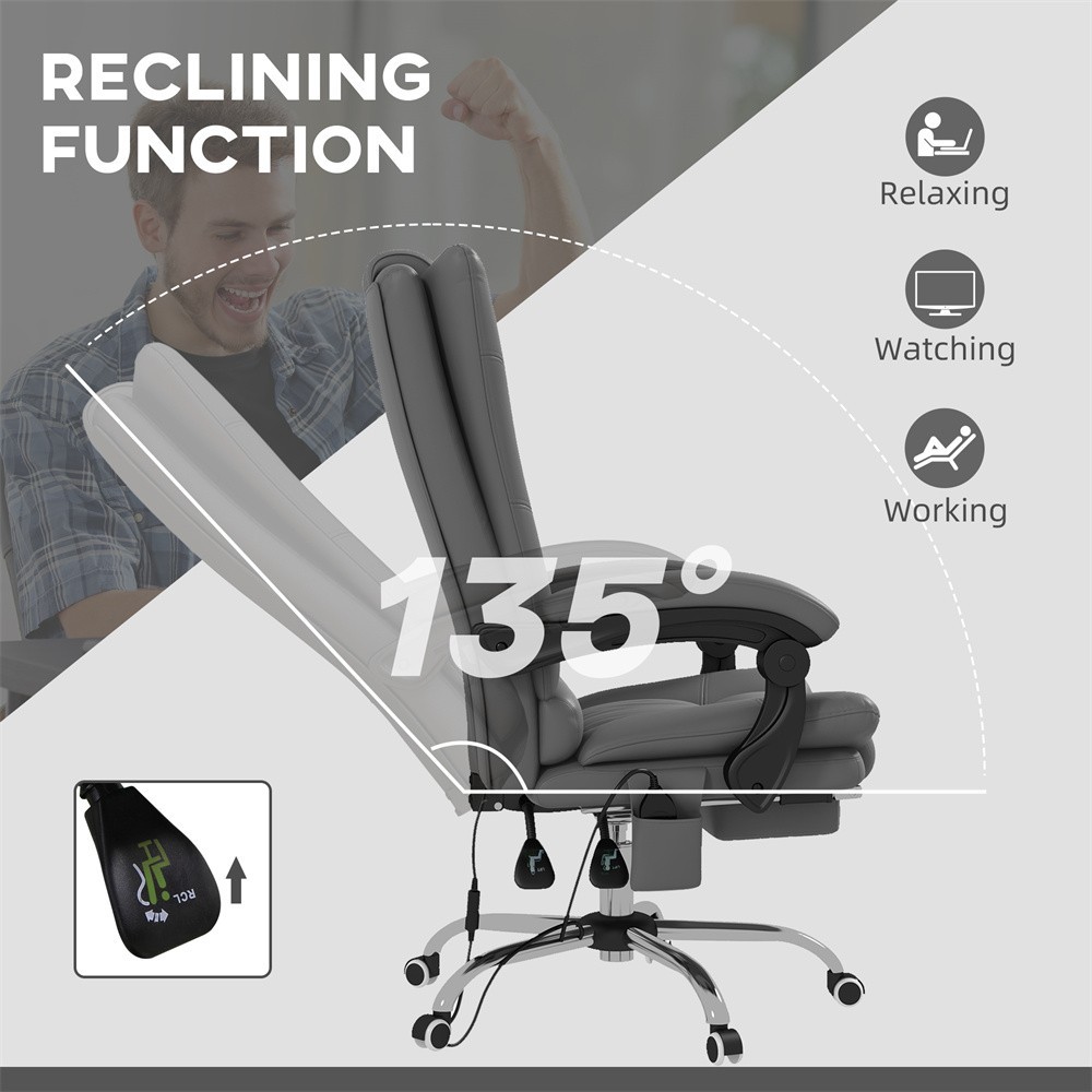 ❄️FREE SHIPPING!❄️Office/Massage/Reclining Chair w/Wheels, Thick Padding, & More
