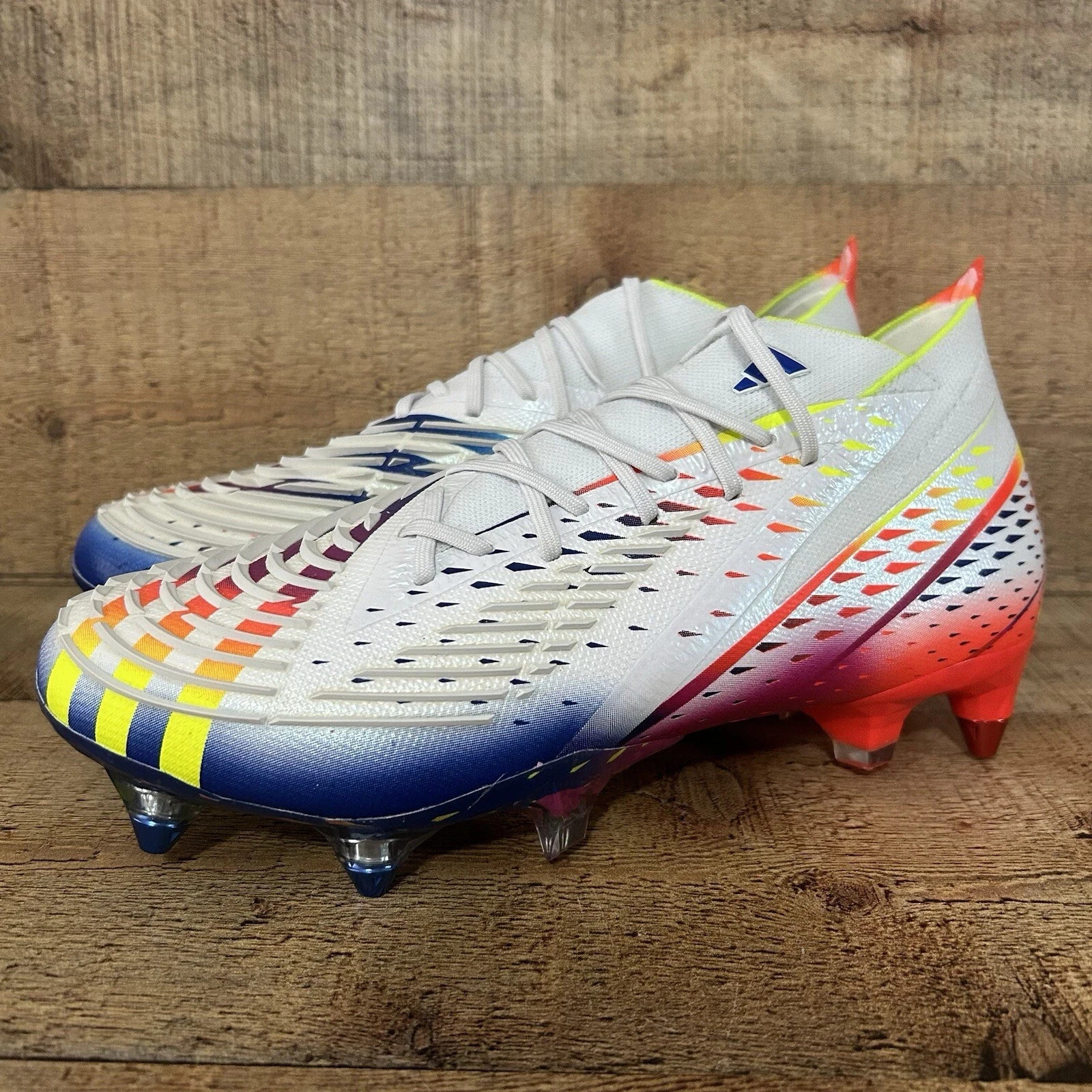 Adidas Predator Edge.1 SG Soft Ground Size Men 5.5 Women 6.5 Soccer Cleat GW1021