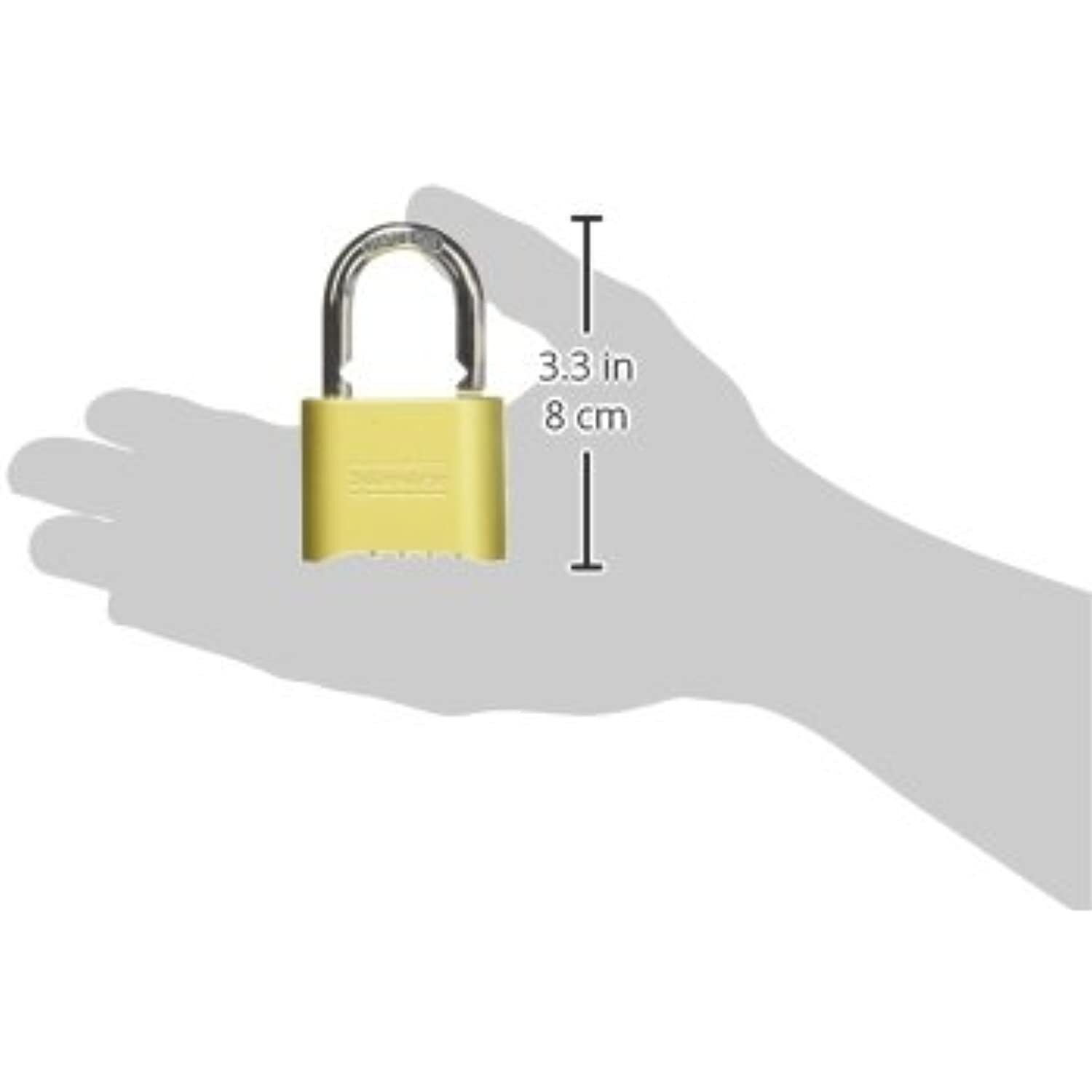 Master Lock Combination Lock, Indoor and Outdoor Padlock, Resettable Combination