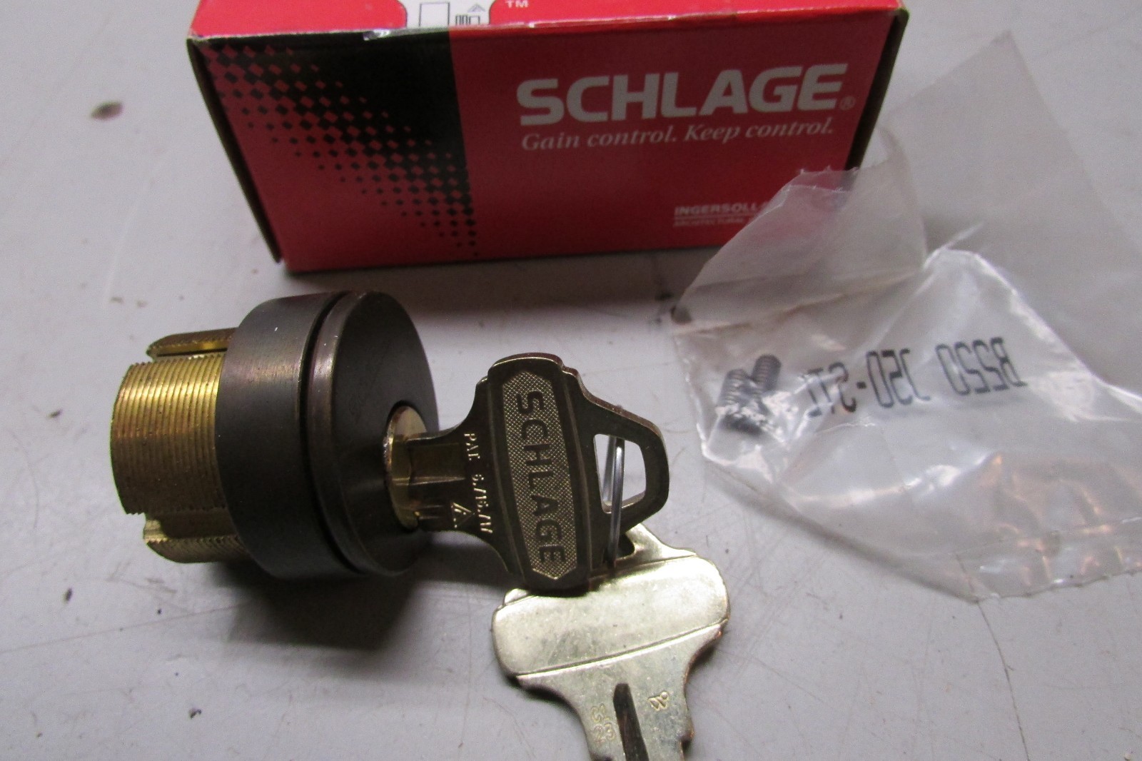 Schlage 20-013 EV 613 118 S Mortise Cylinder