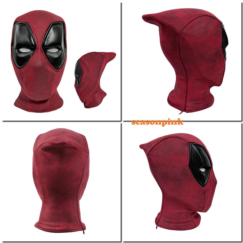 Deadpool Wade Winston Full Face Helmet Cosplay Mask  Marvel Comics Halloween COS