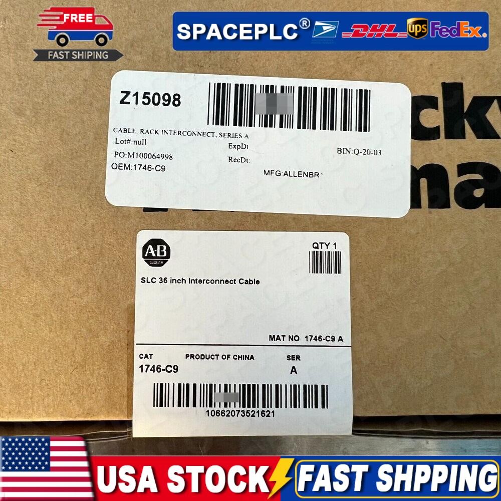 AB 1746-C9 SLC 36 Inch Interconnect Cable New Sealed Fast Shipping 1PCS