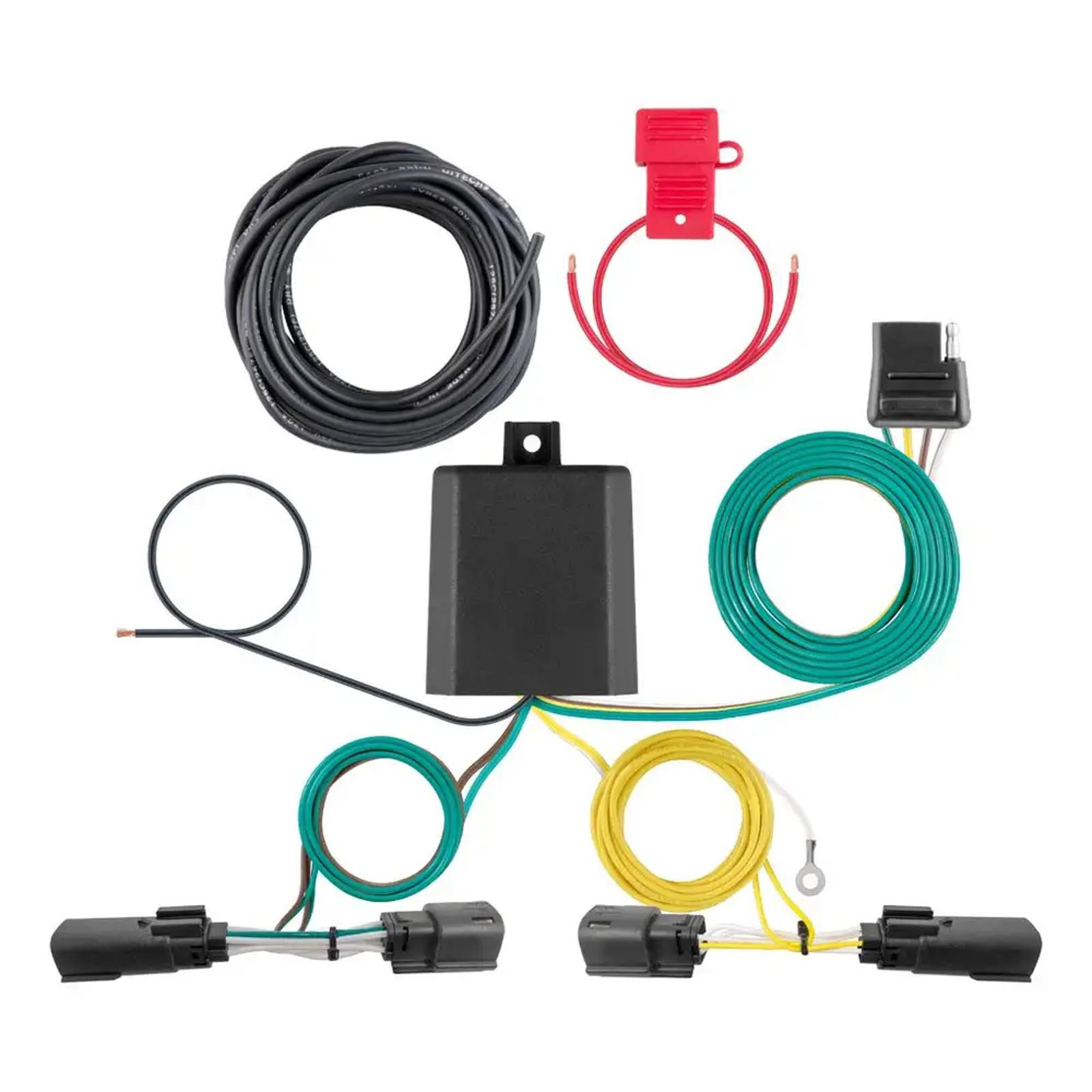 Curt Plug-N-Play 4-Way Flat Custom Wiring Harness for 21-26 Grand Cherokee 56473