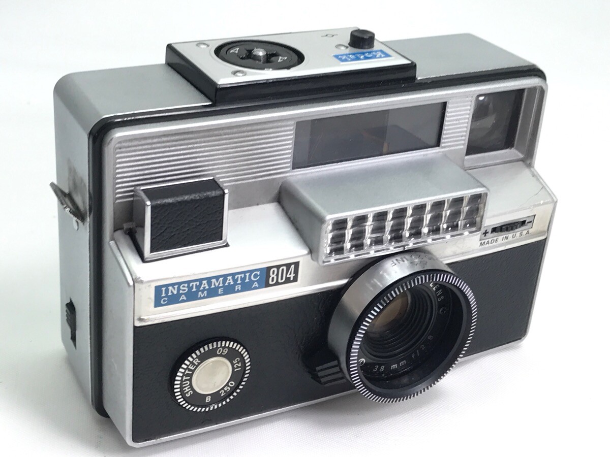 Kodak InstamaticKodak Instamatic  804 126 Film Camera w/ Ektanar 38m (NJL020311)