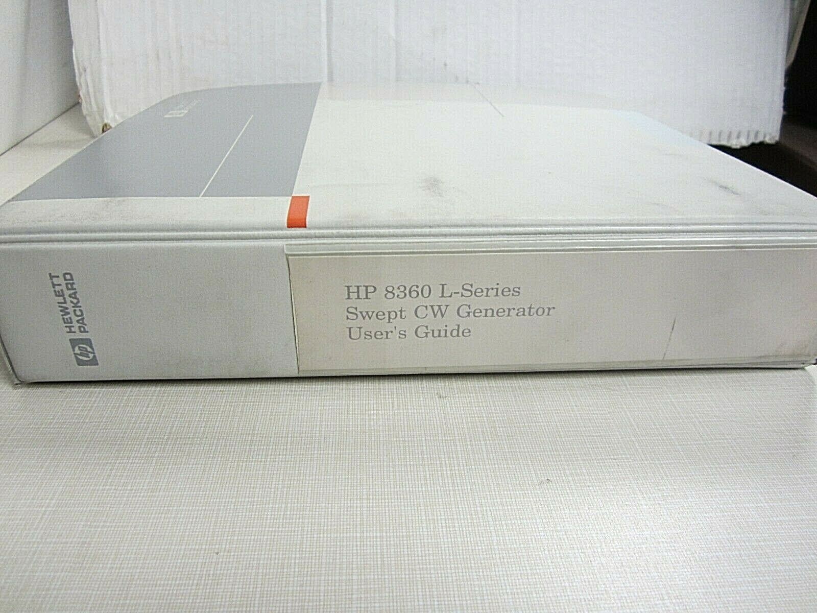 HP 8360 L-Series Swept CW Generator Guide 08360-90134