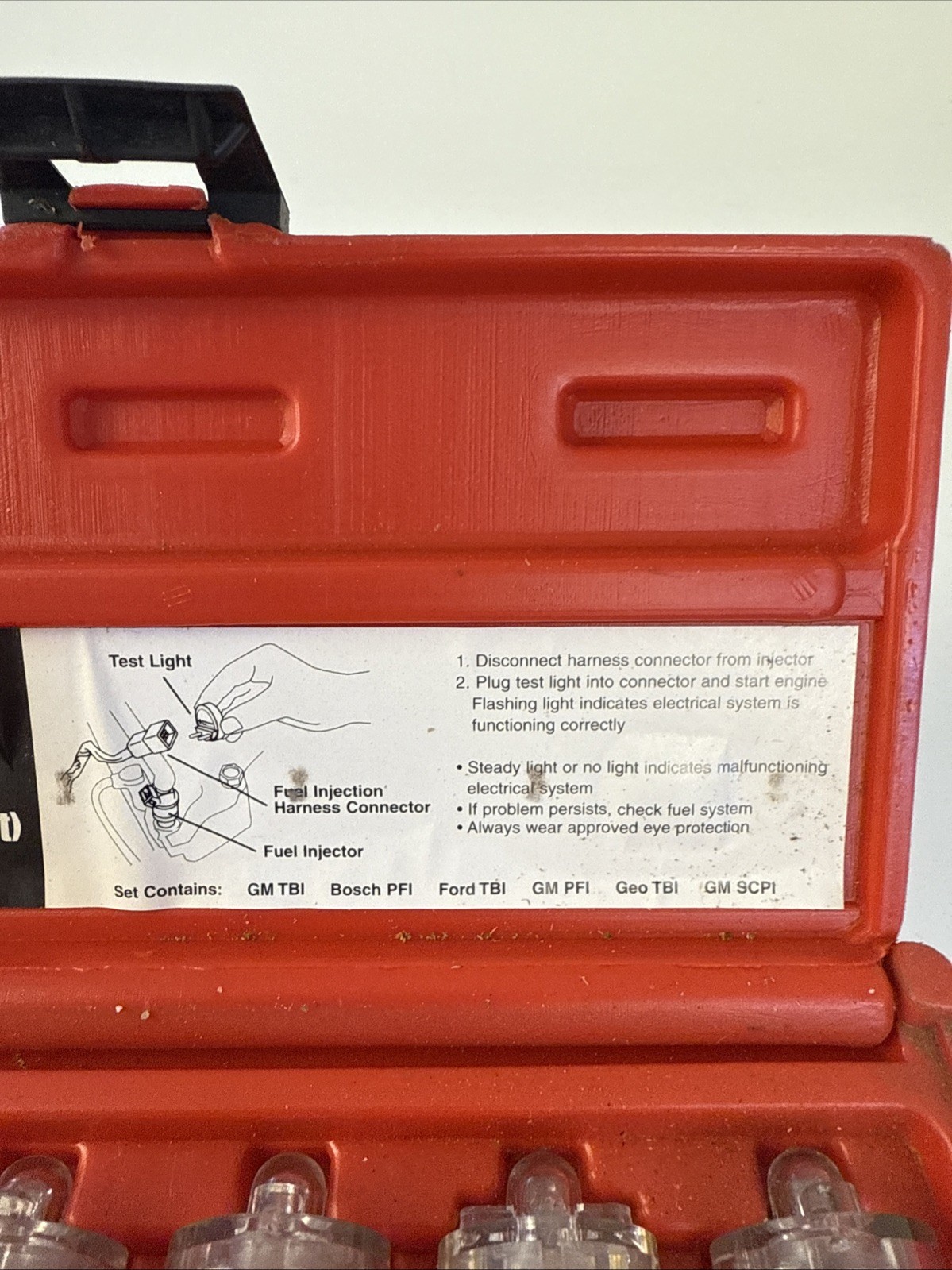 ATD 5538 Electronic Fuel Injection Test Light Set