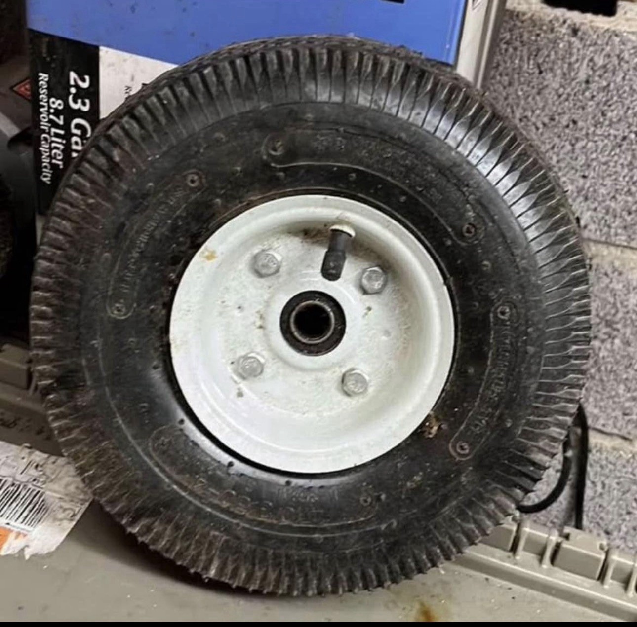 Set Of 4 Tire & Wheel 4.10/3.50-4 4 Ply 25 A Set Of 4
