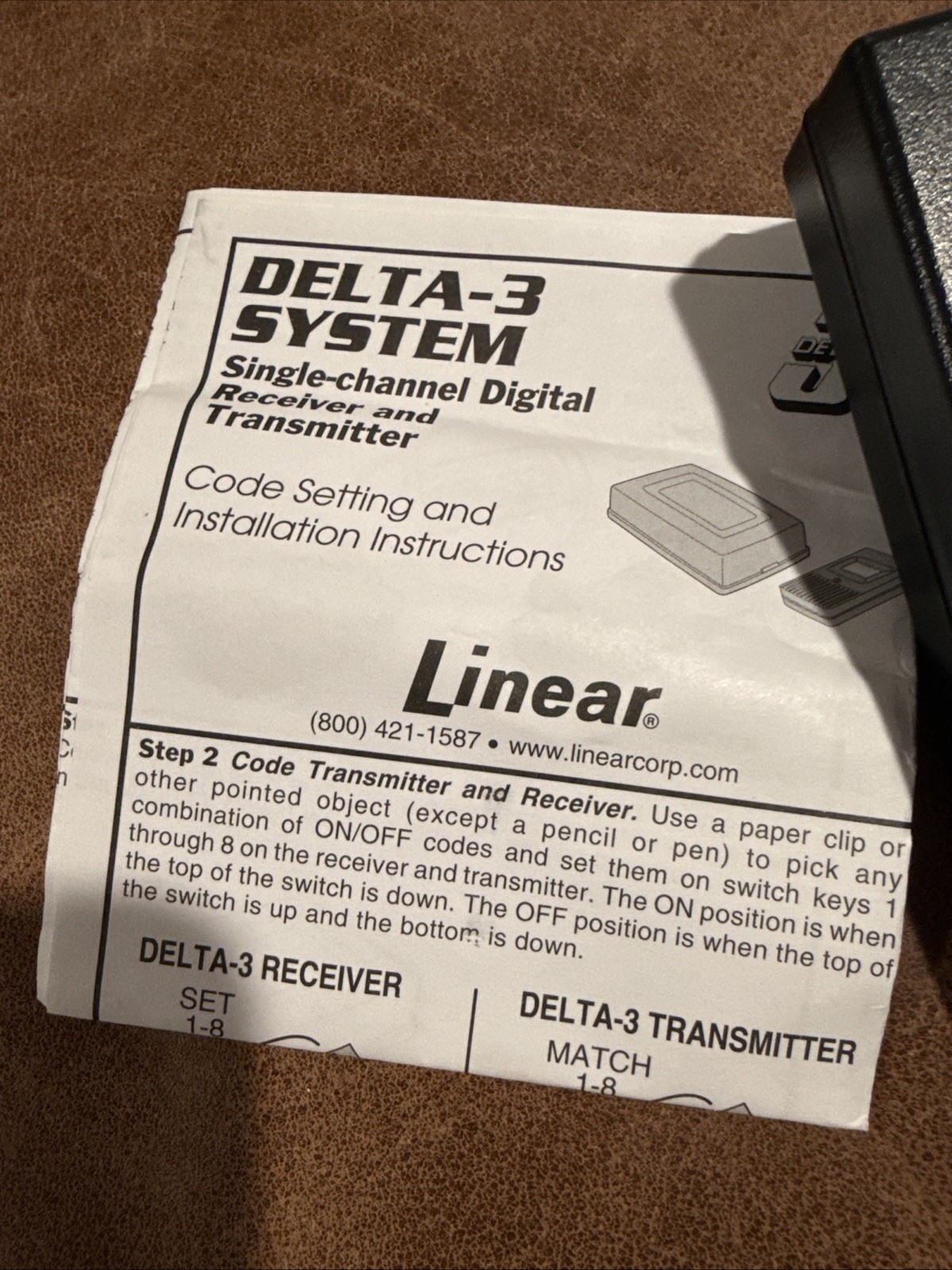 Delta 3 System Receiver And Transmitter MD1606