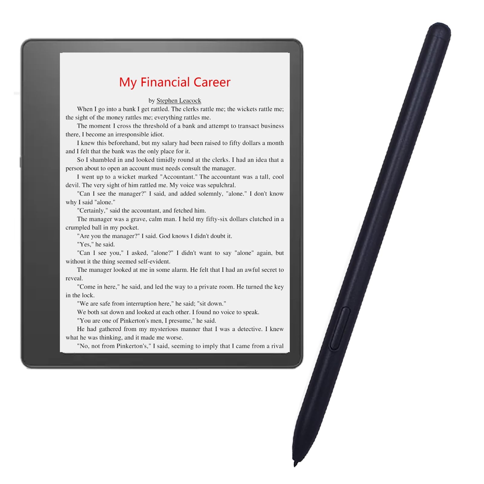 Scribe Stylus Pen for Kindle Marker Compatible with Black