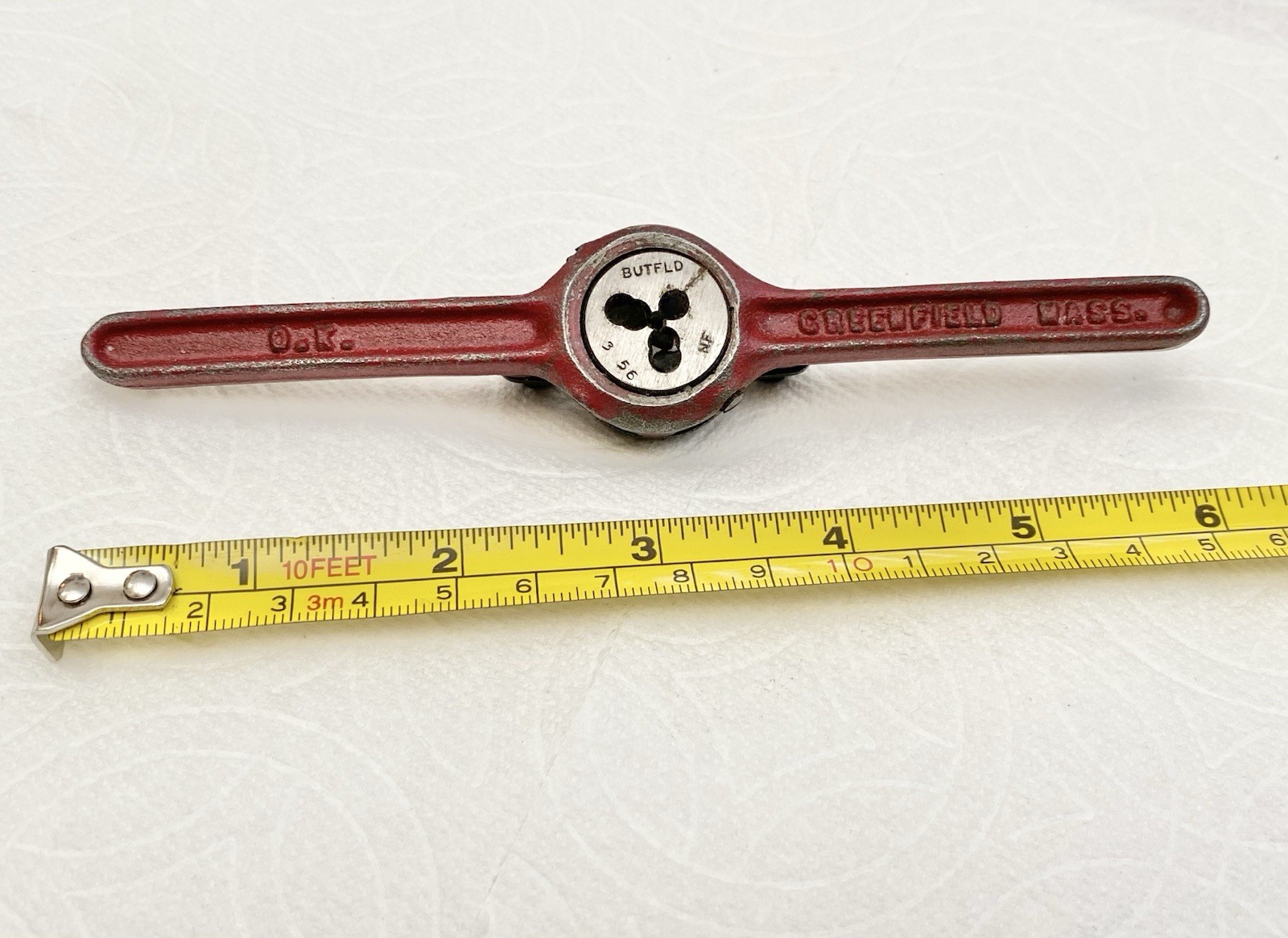 Greenfield O.K. Jr  No 13 Adjustable Guide for 13/16"  Dies, Made In 🇺🇲