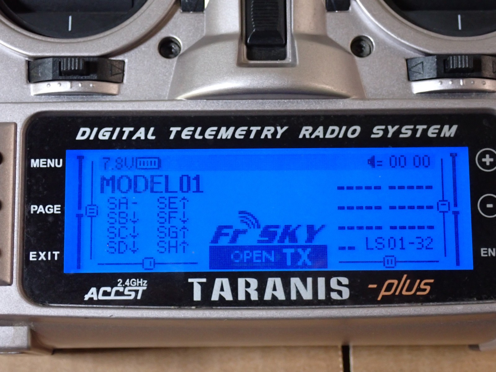 FrSky Taranis X9D Plus RC Radio Transmitter Controller 24 Channels