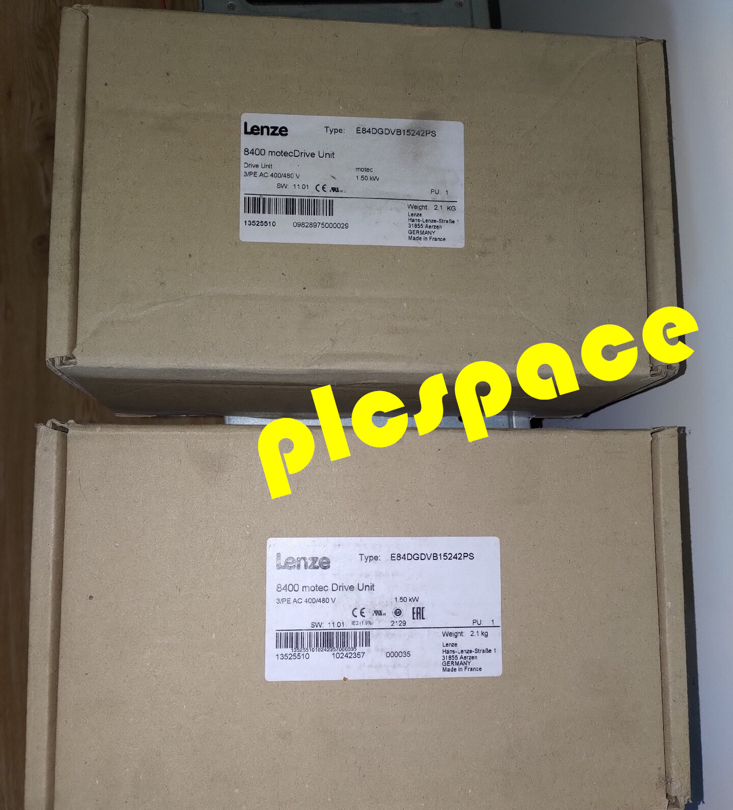 LENZE E84DGDVB15242PS Brand New servo drive Express DHL or FedEx