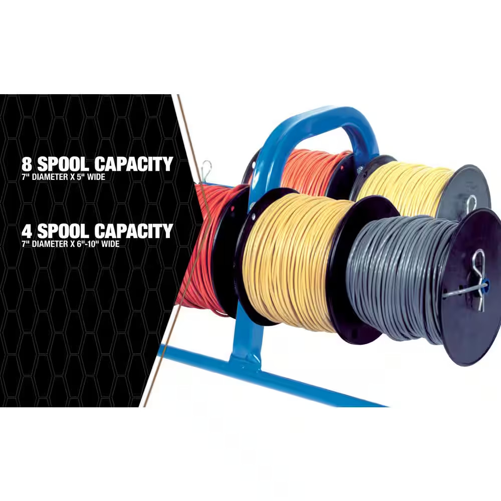 Wire Smart Hand Caddy for Spooled Wire