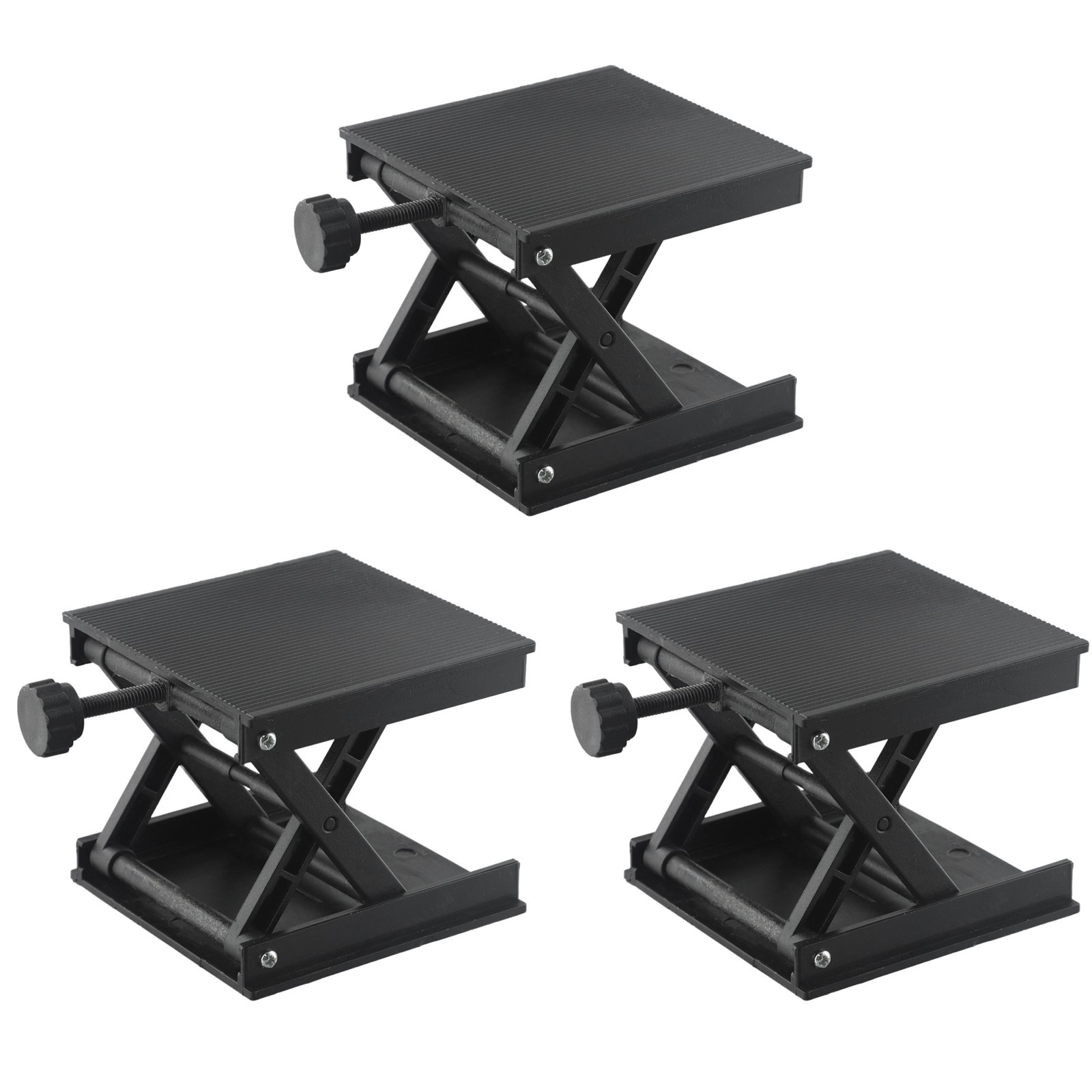 Adjustable Height Lift Table for Use in For Woodworking and Laboratory Settings