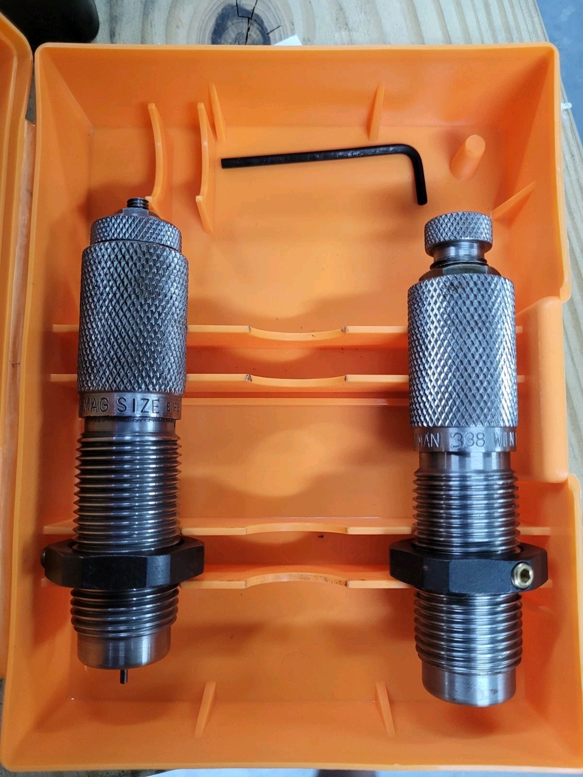 Lyman 338 Win Mag 2 Die Set - 338 Winchester Magnum Dies (7452338) Excellent