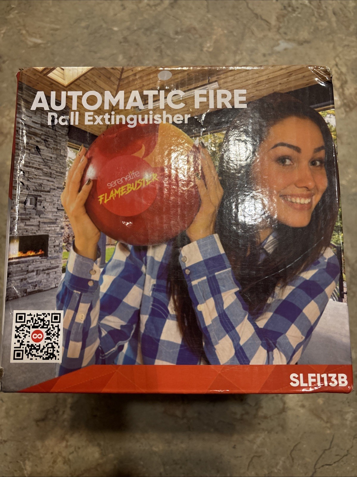 SereneLife SLFI13B Automatic Fire Ball Extinguisher