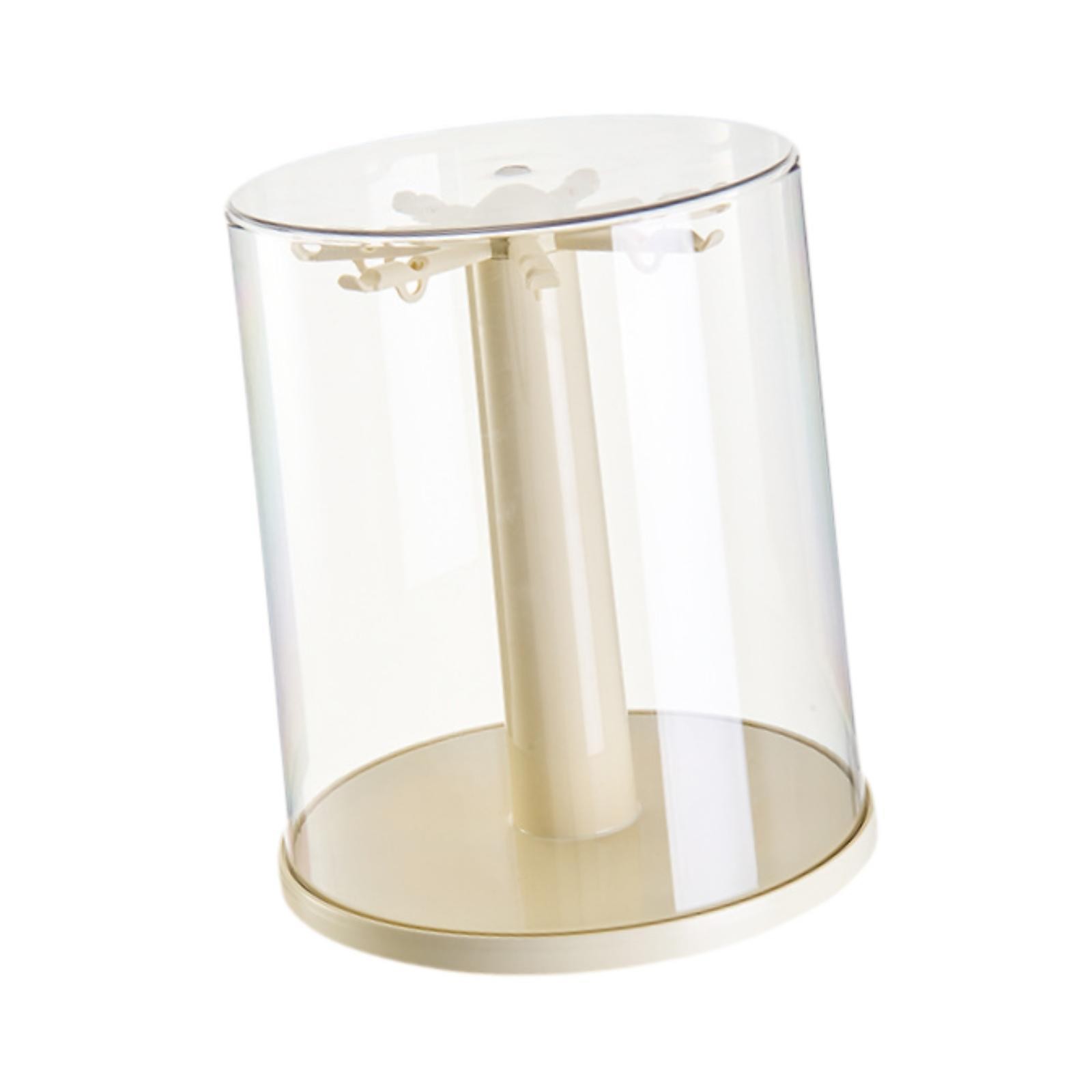 Figure Display Case Compact Doll Storage Box for Living Room Desktop Bedroom