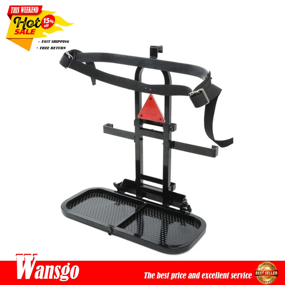 Universal Upgraded Golf Cart Rear Seat Bag Rack For EZGO Club Car Yamaha