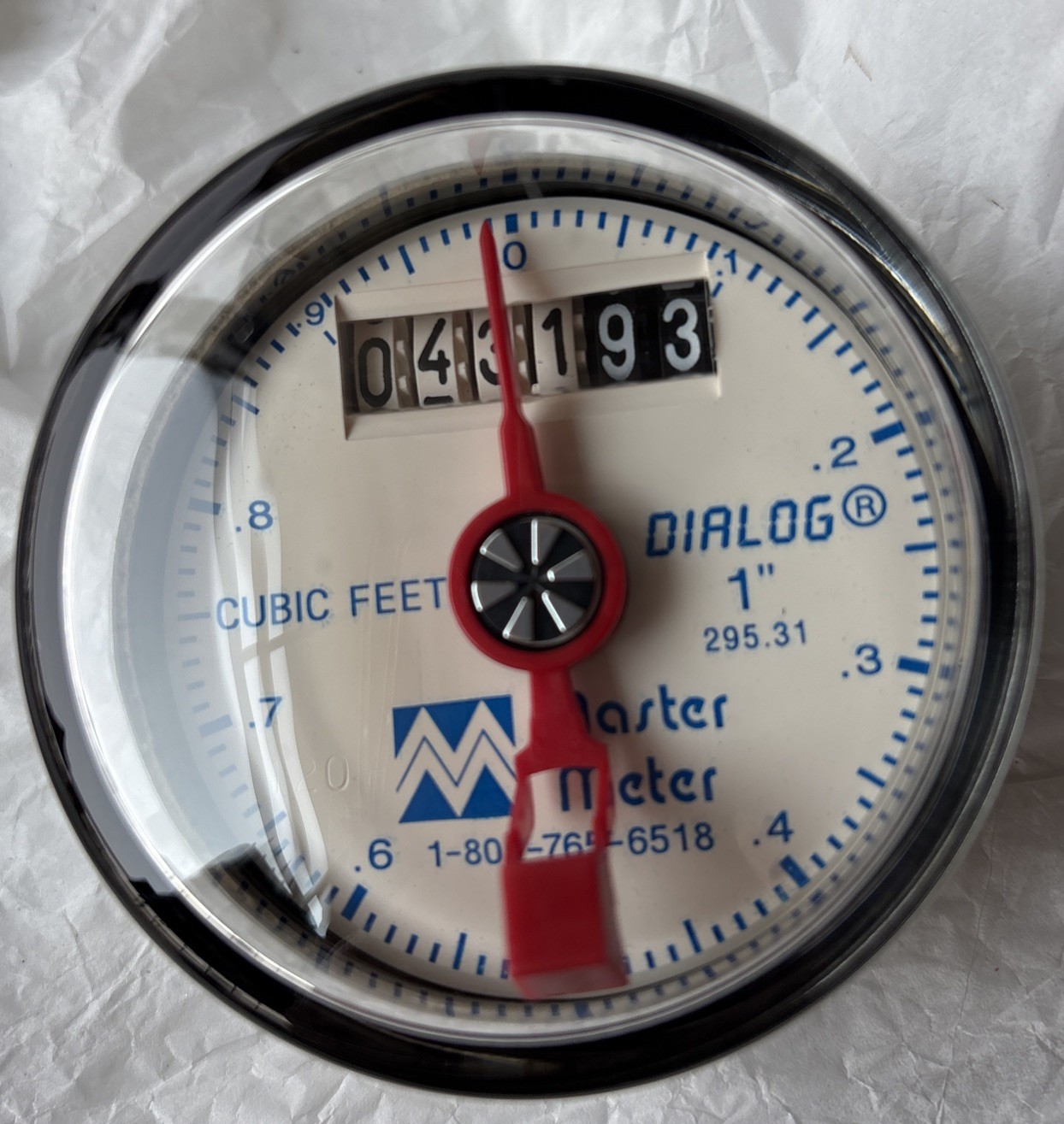 Master Meter 1” BL Bottom Load Multi-Jet Meter